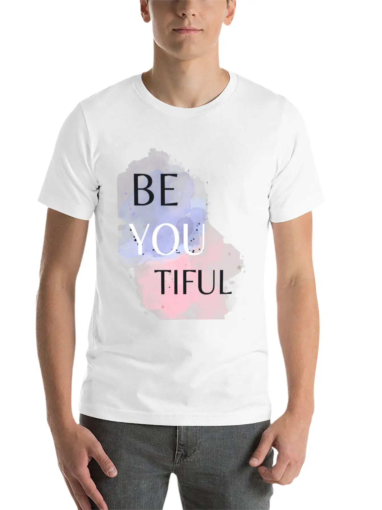 T Shirt Be You Tiful , Women T Shirt, Men T Shirt Modern Fit Casual T-Shirt – Clean And Versatile Design