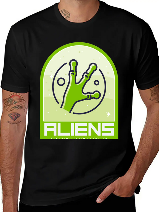 T Shirt Design For An Alien Ufo Soft Cotton Short Sleeve Tee – Unisex Wardrobe Staple