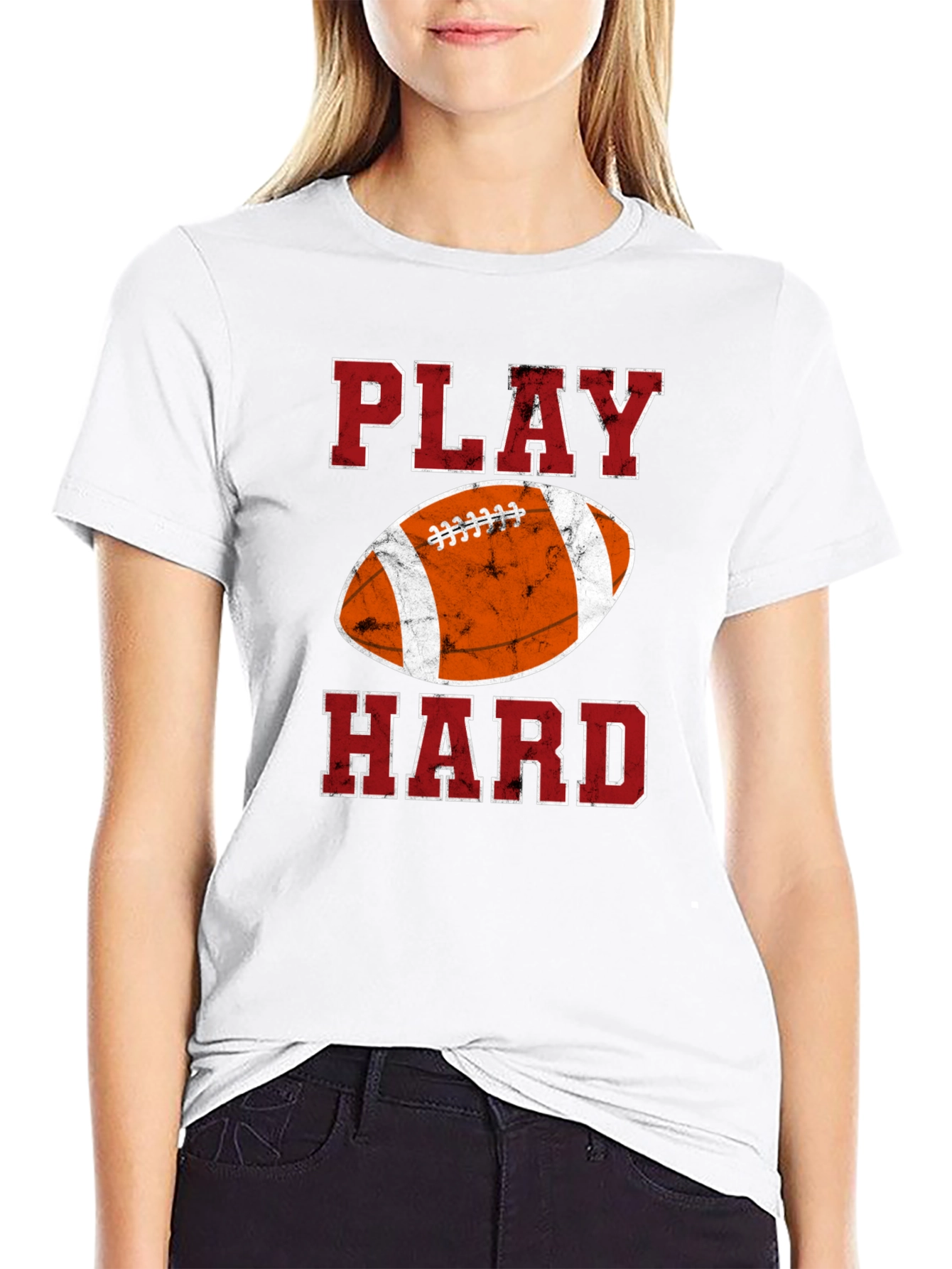 Play Hard Football Graphic Tee