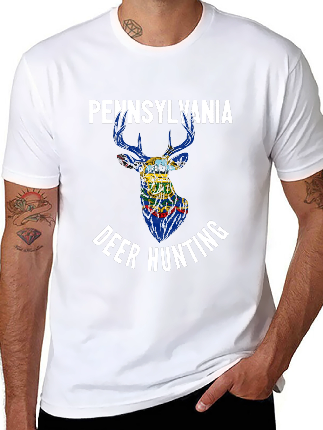 Pennsylvania Deer Hunting Graphic Tee