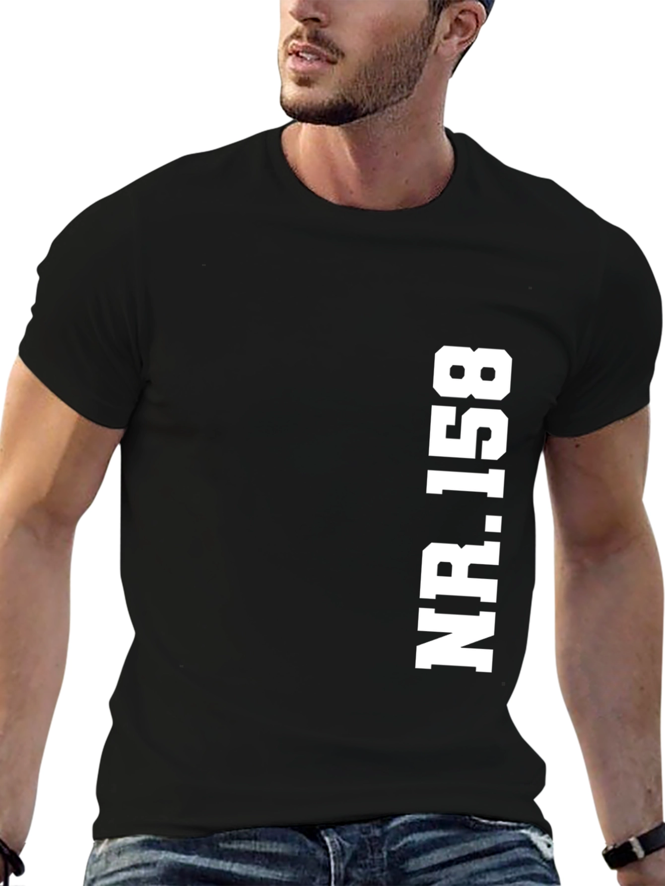 NR.158 Graphic Tee - Modern Style
