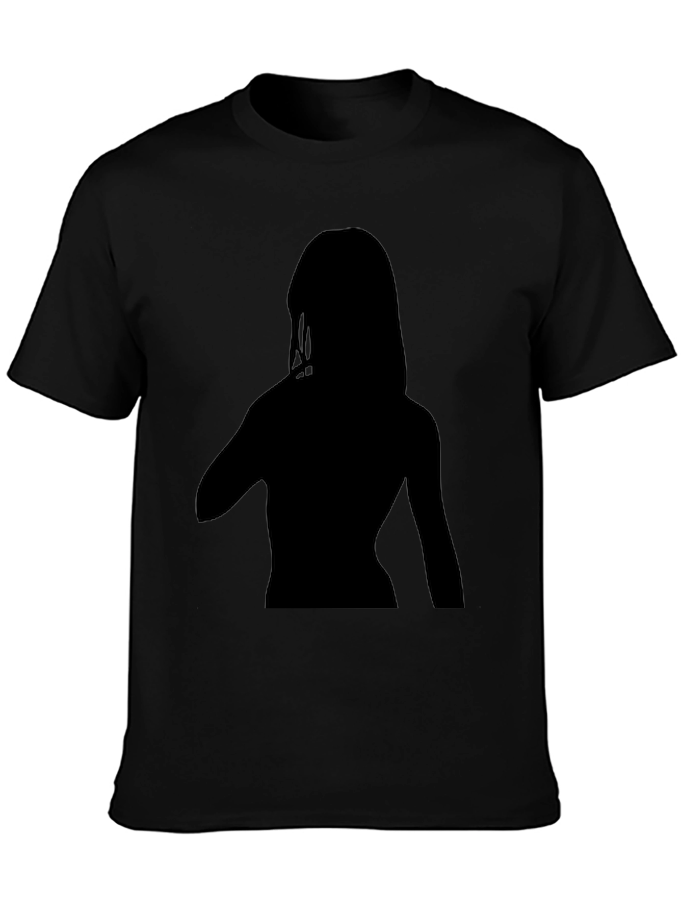 Silhouette Graphic Tee - Black Unisex T-Shirt