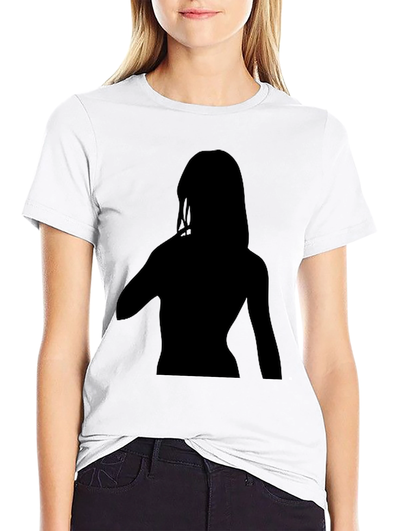 Silhouette Graphic Tee - Black Unisex T-Shirt