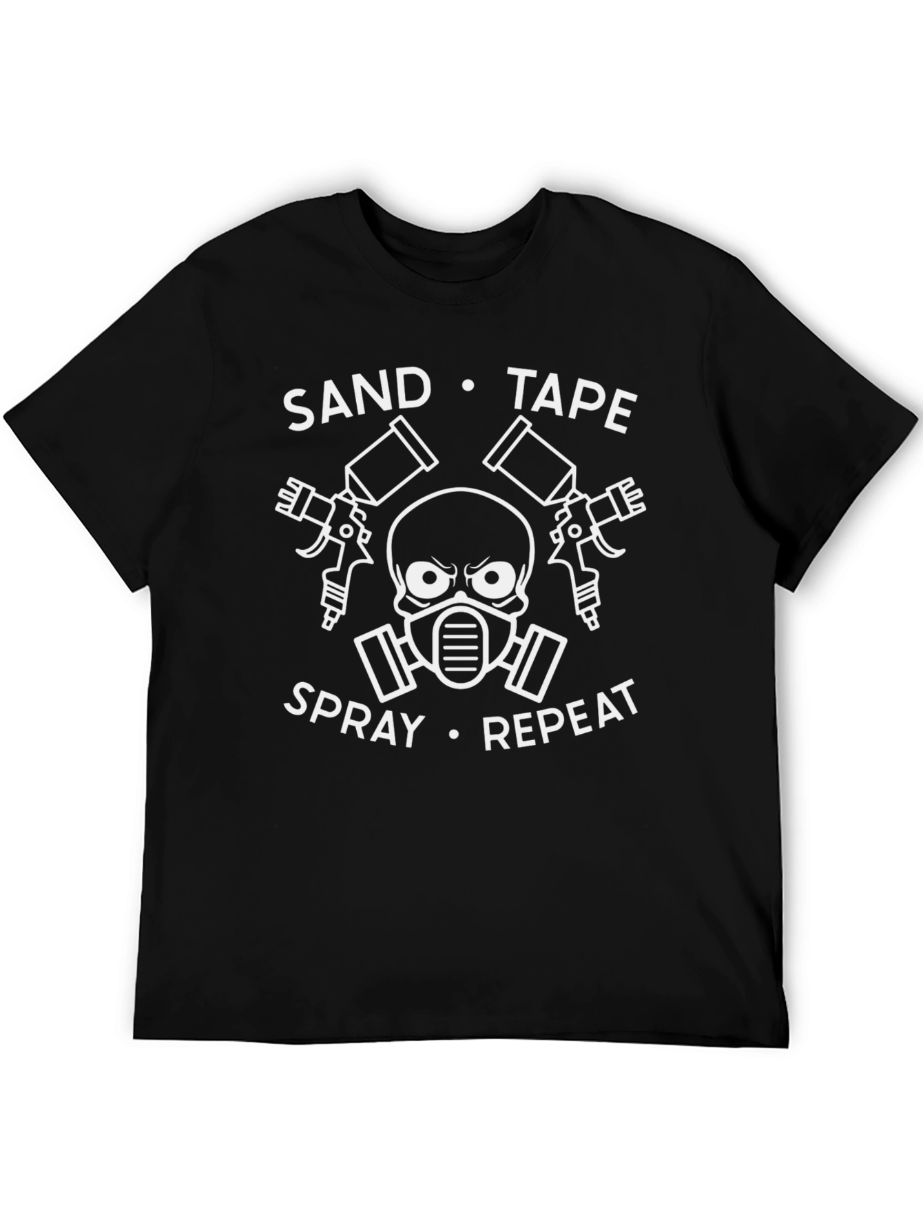 Sand Tape Spray Repeat Graphic Tee