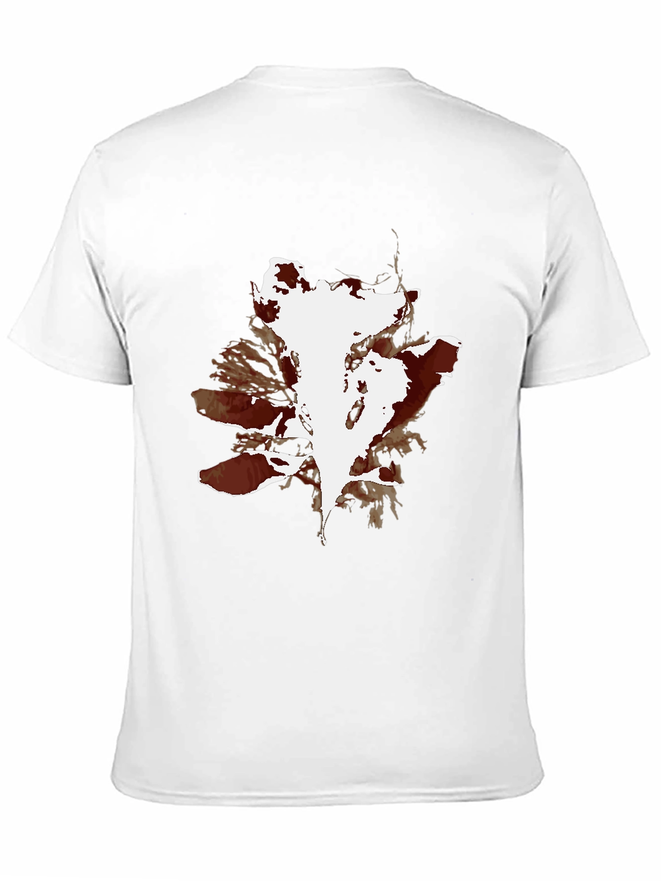 Abstract Print Black T-Shirt