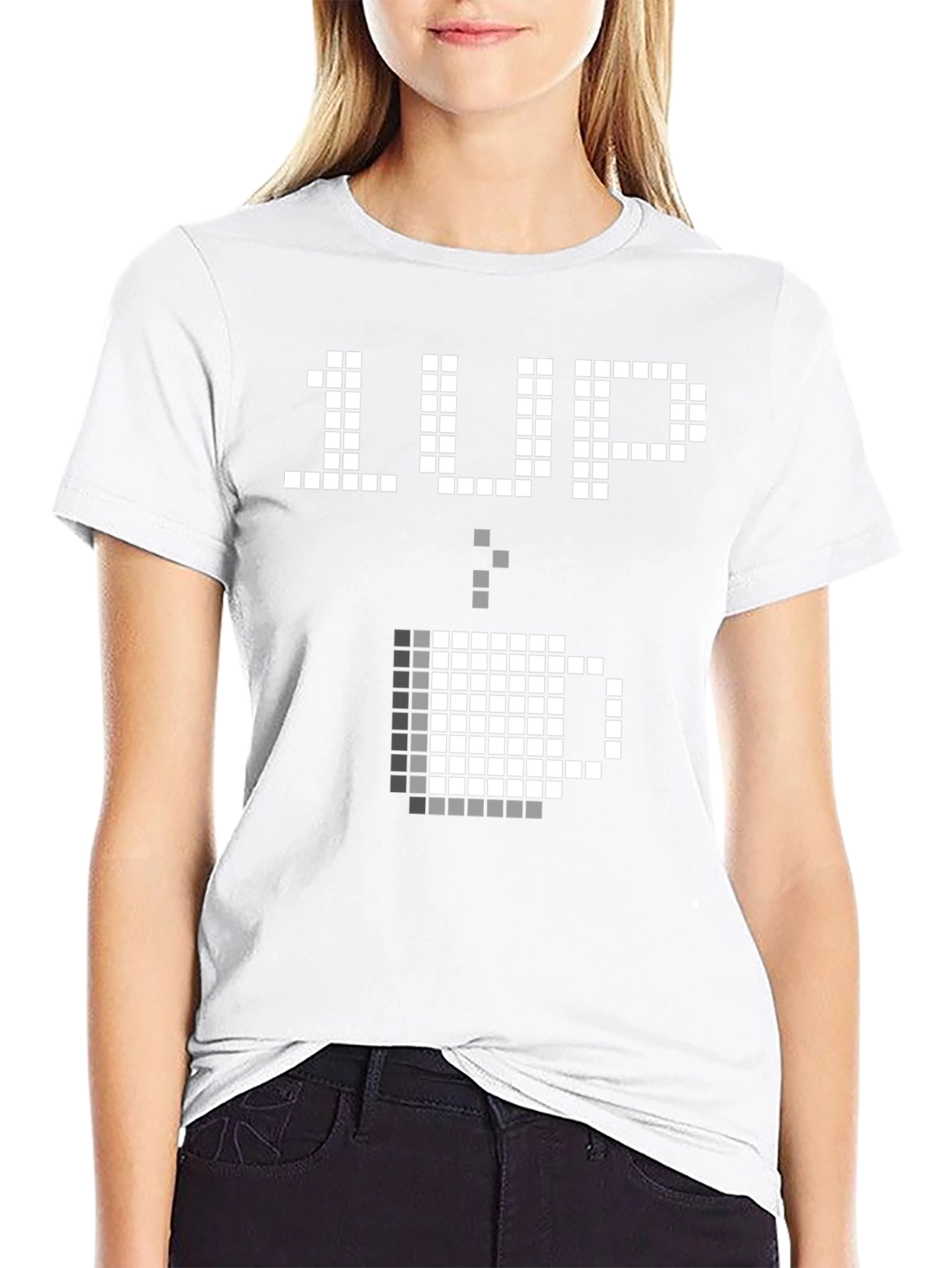1 Up Coffee T-Shirt - Pixel Art Gamer Tee