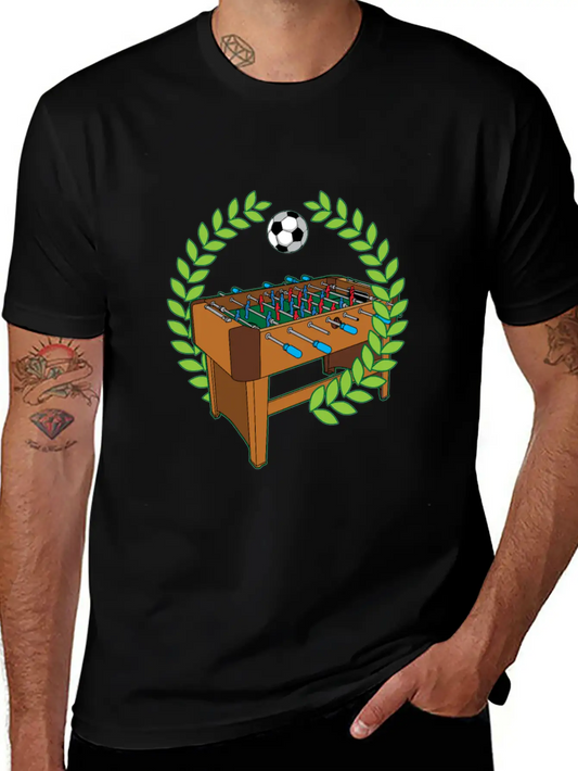 Table Football Pitch Foosball Humor Saying Unisex Casual T-Shirt – Clean Design For Daily Comfort
