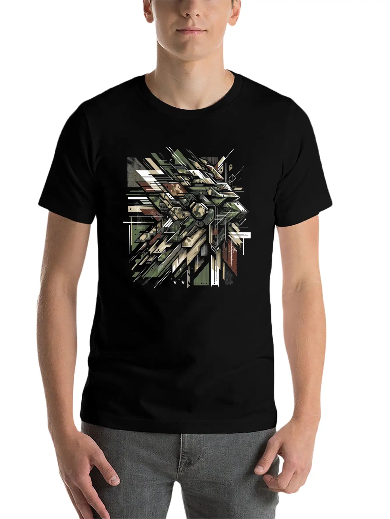 Tactical Strike Basic Graphic T-Shirt – Daily Comfort In Soft Cotton