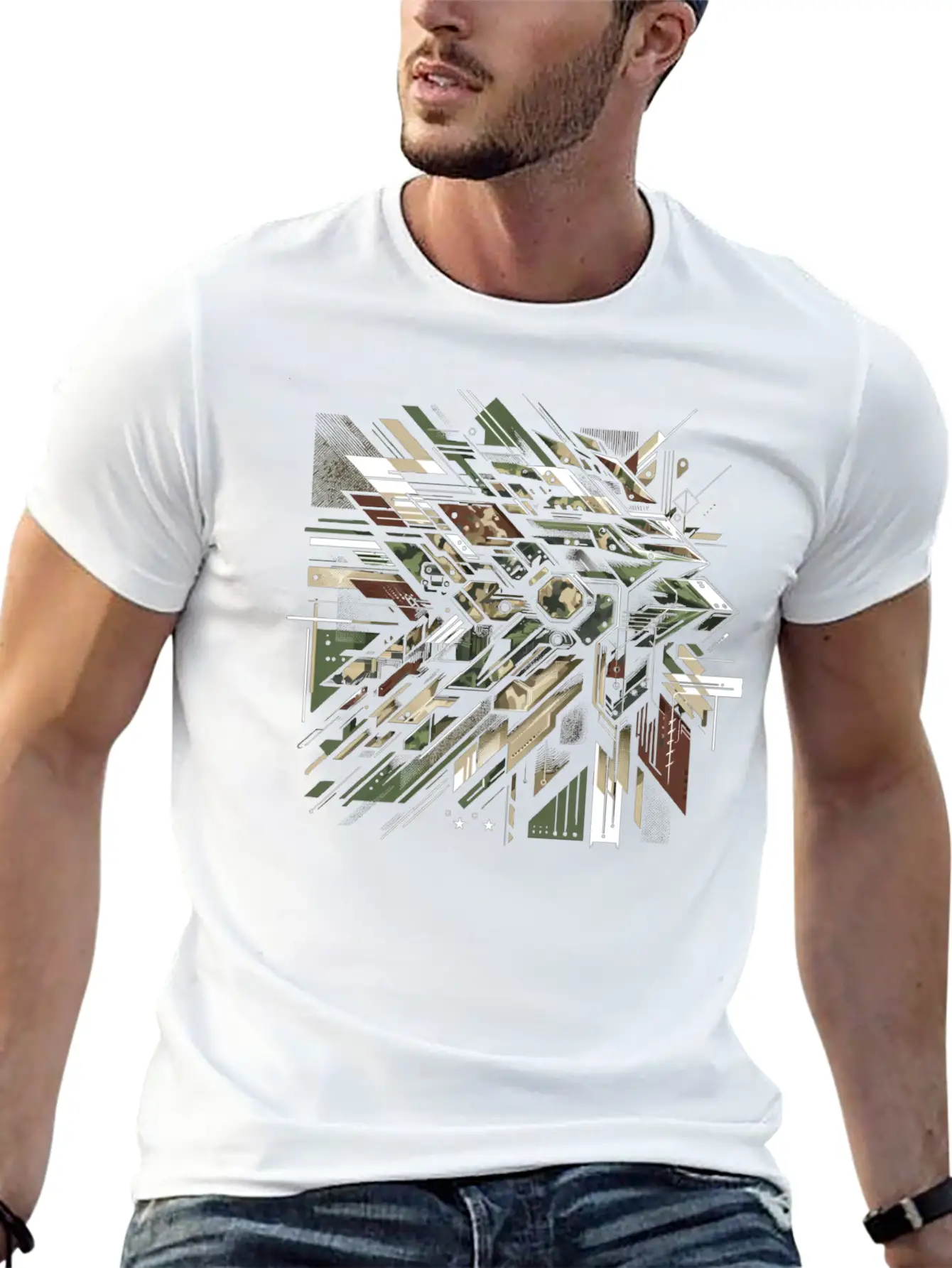 Tactical Strike Basic Graphic T-Shirt – Daily Comfort In Soft Cotton