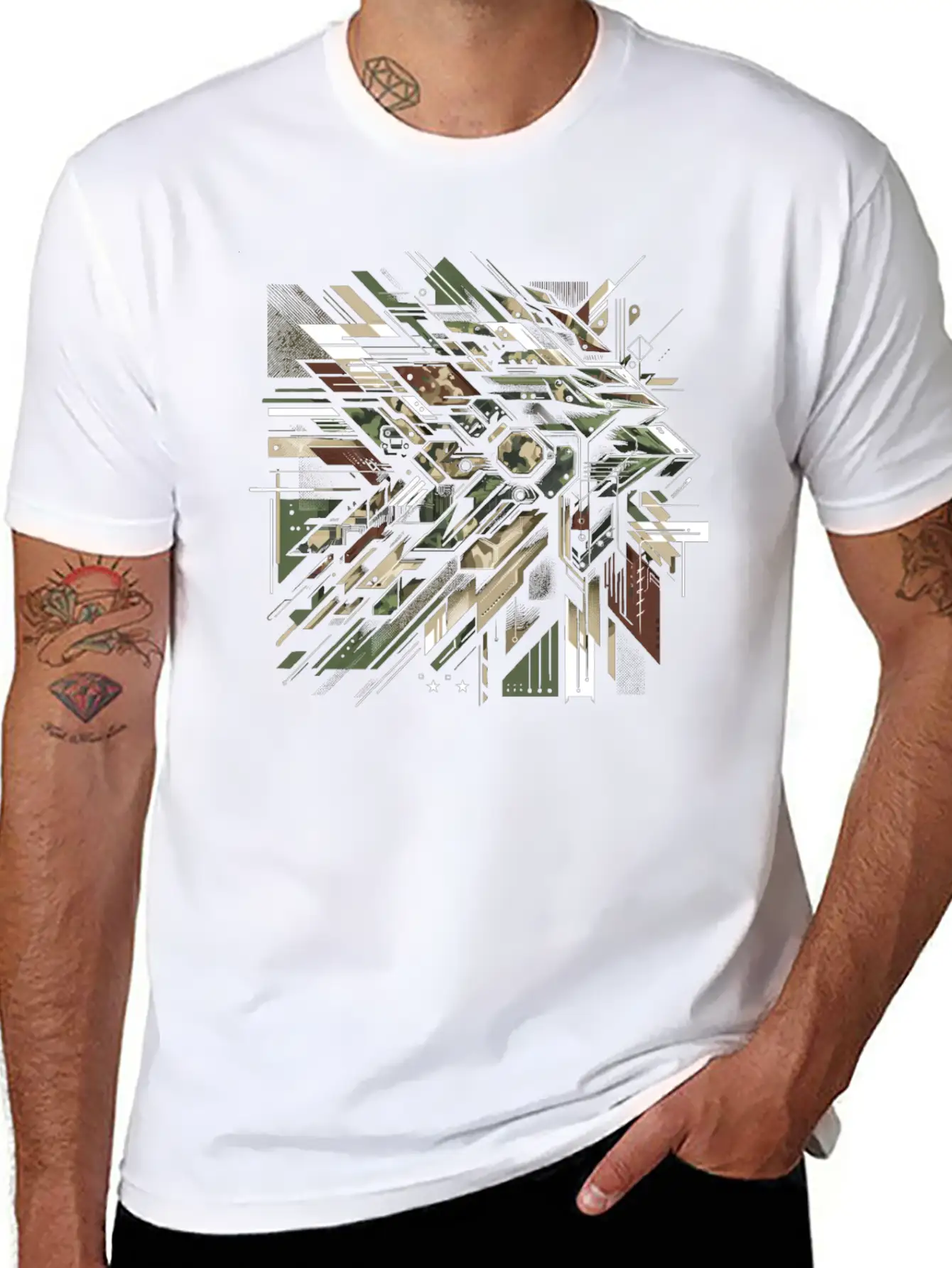 Tactical Strike Basic Graphic T-Shirt – Daily Comfort In Soft Cotton