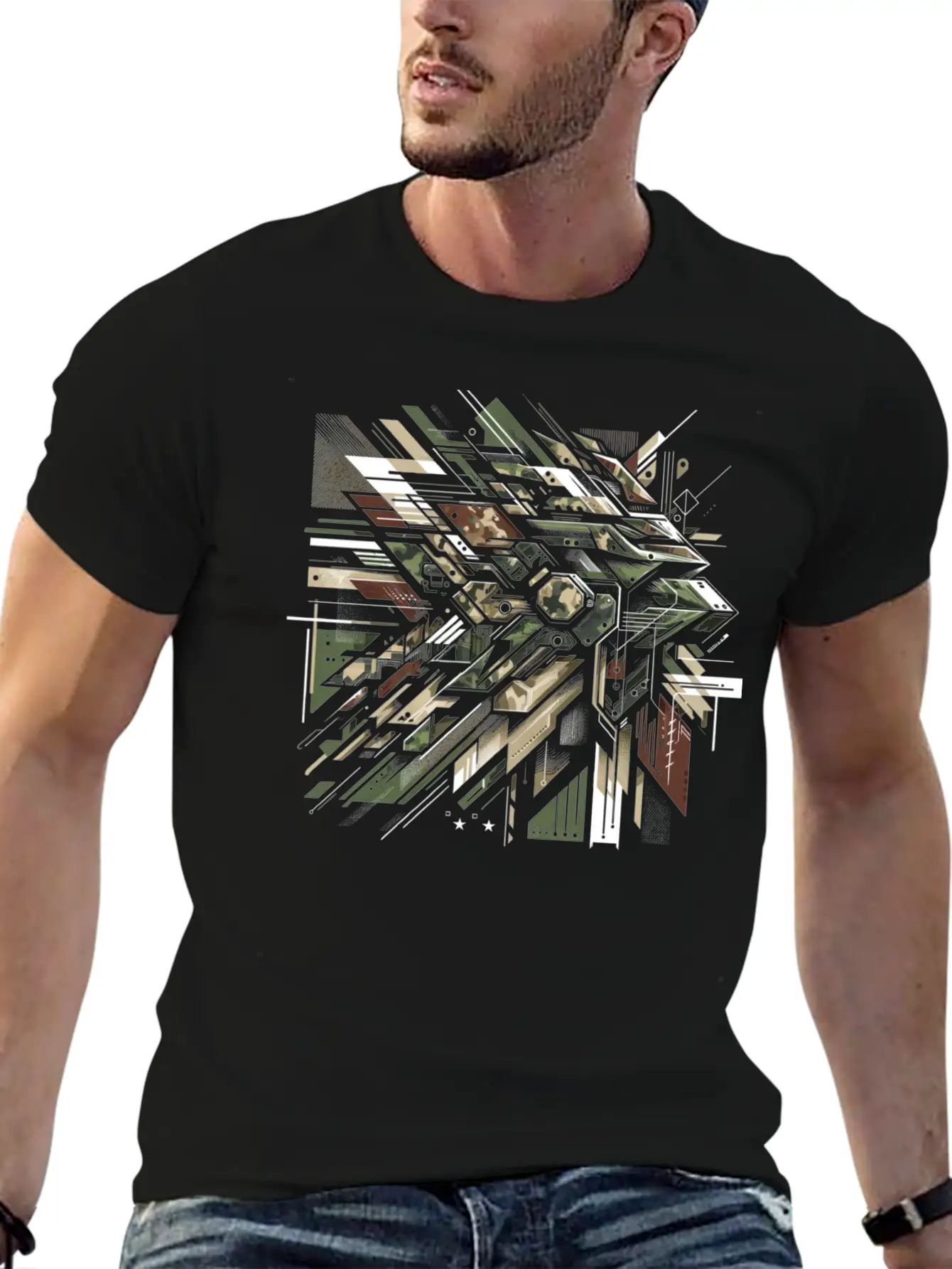 Tactical Strike Basic Graphic T-Shirt – Daily Comfort In Soft Cotton