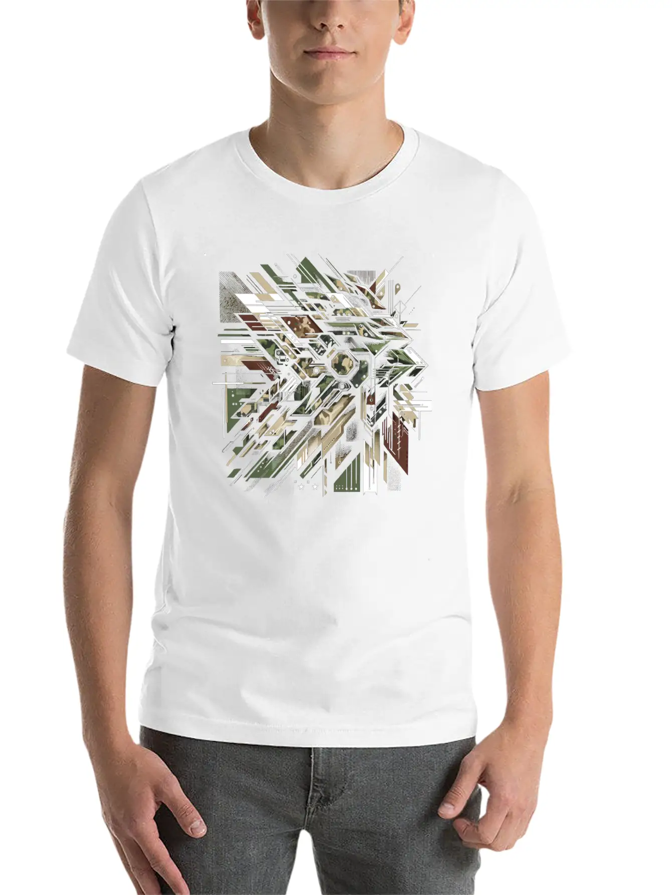 Tactical Strike Basic Graphic T-Shirt – Daily Comfort In Soft Cotton