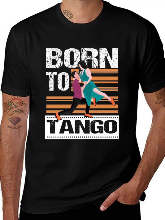 Tango Dancing Basic Graphic T-Shirt – Daily Comfort In Soft Cotton