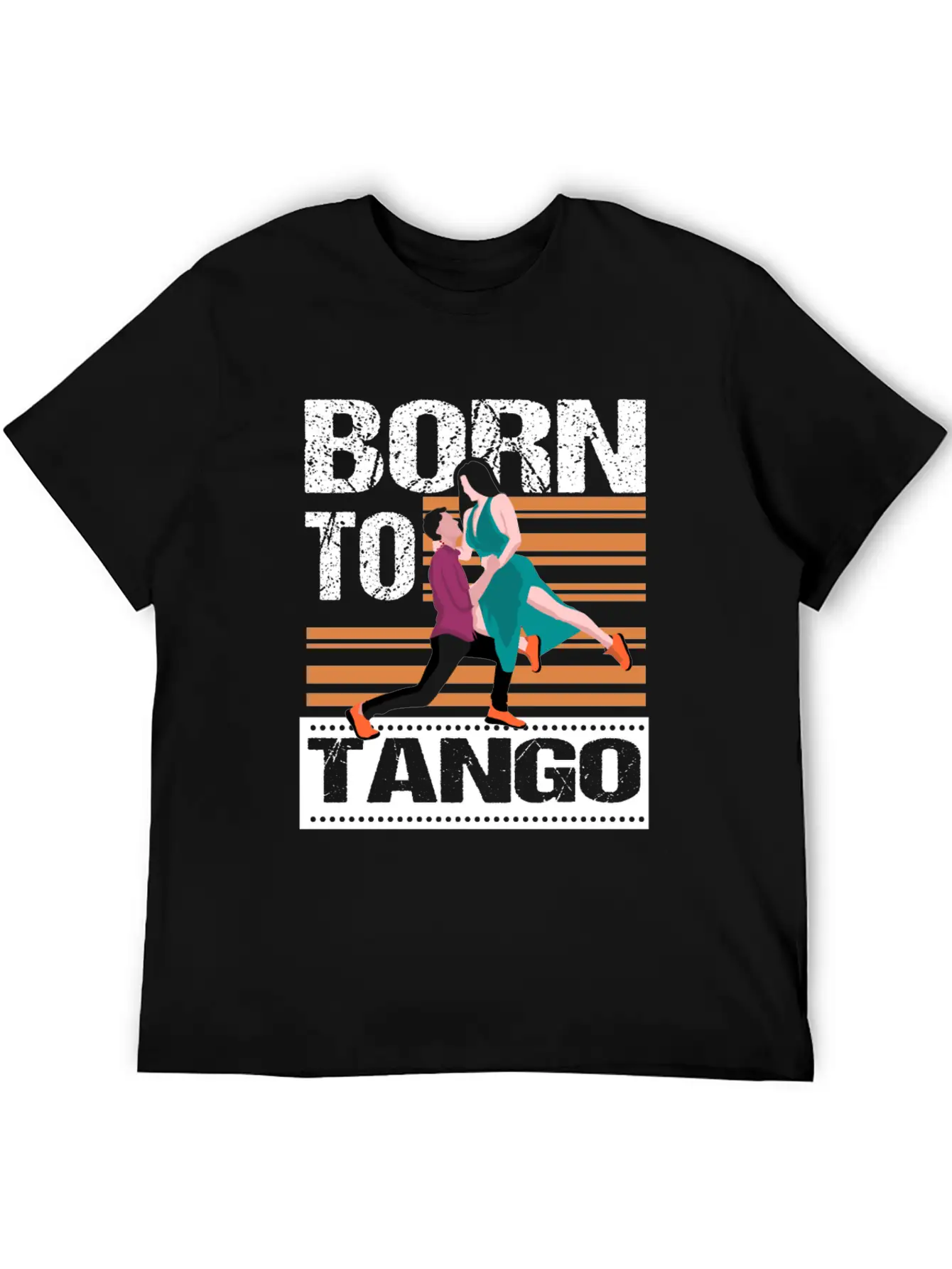 Tango Dancing Basic Graphic T-Shirt – Daily Comfort In Soft Cotton
