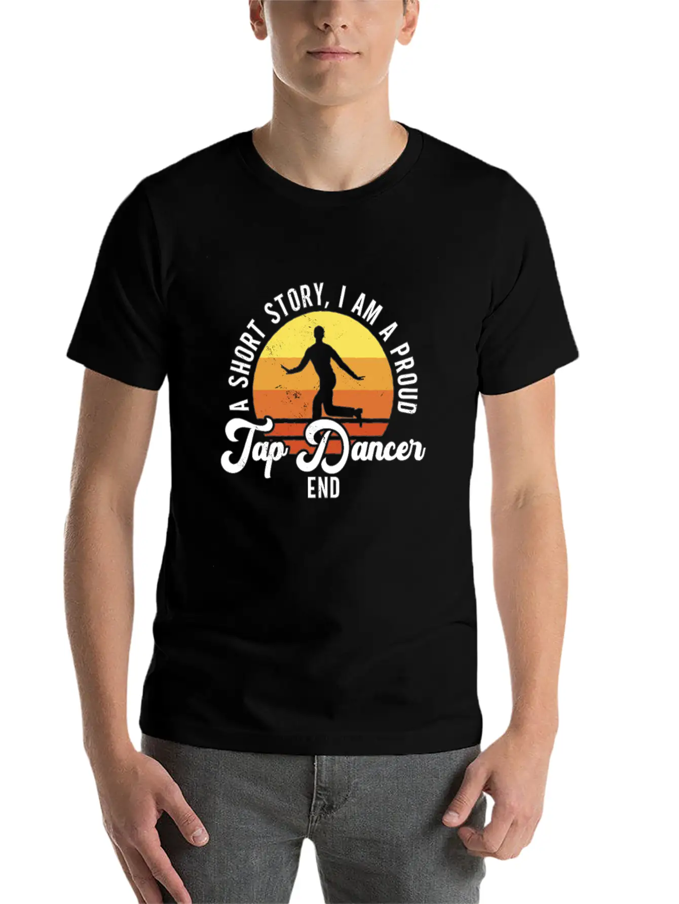 Tap Dancer A Short Story I Am Contemporary Dancer Unisex Casual T-Shirt – Clean Design For Daily Comfort