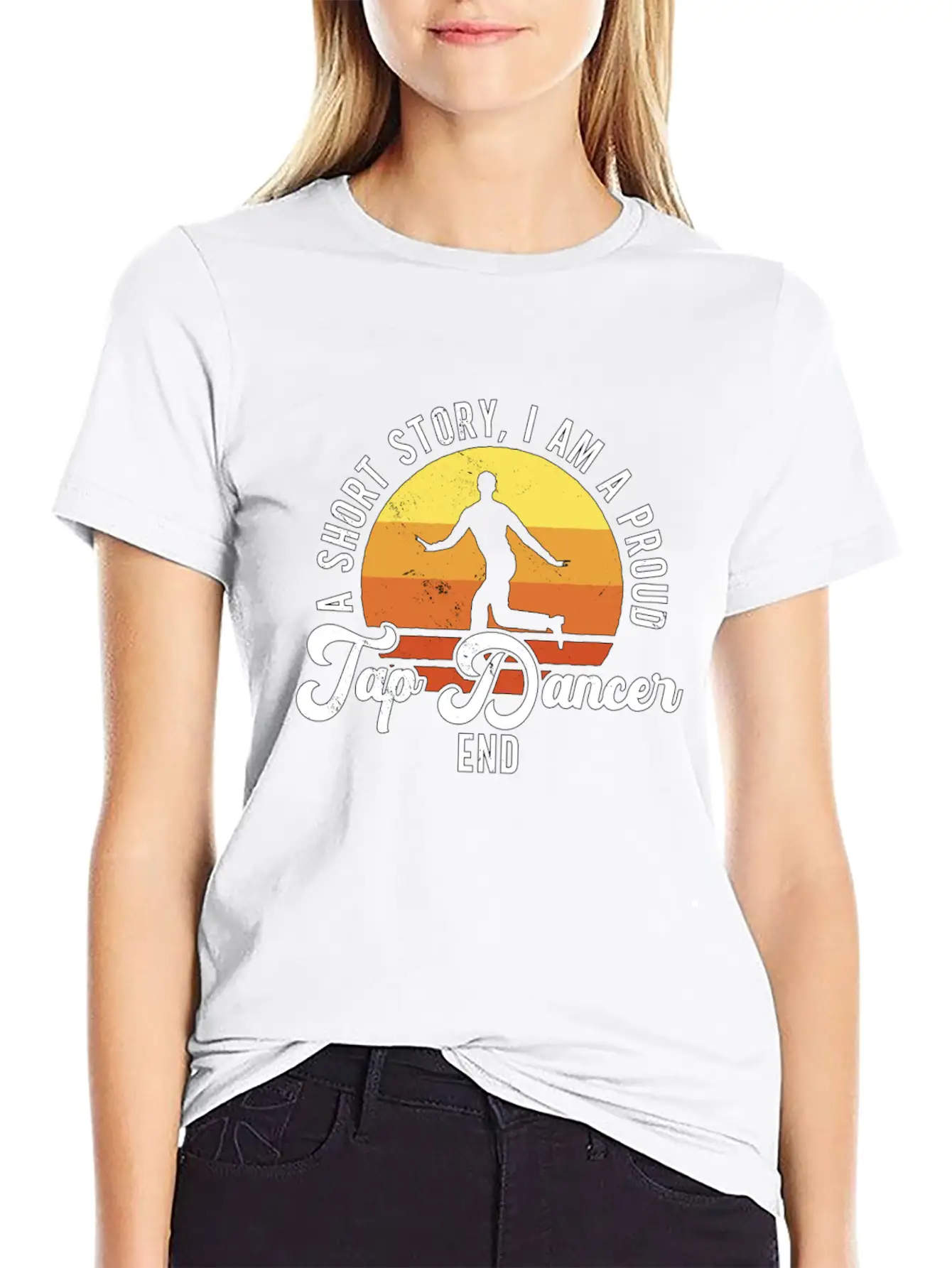 Tap Dancer A Short Story I Am Contemporary Dancer Unisex Casual T-Shirt – Clean Design For Daily Comfort