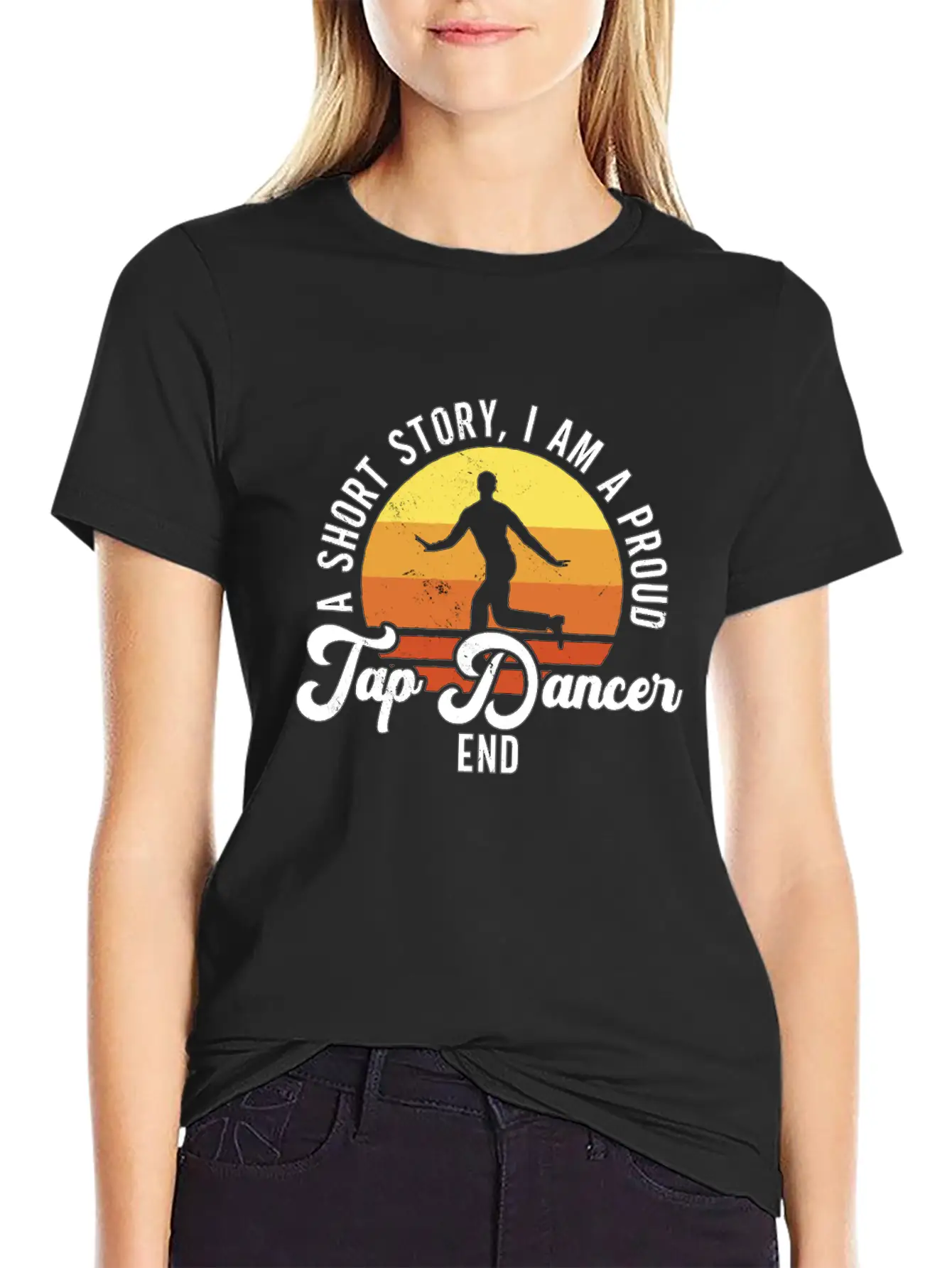 Tap Dancer A Short Story I Am Contemporary Dancer Unisex Casual T-Shirt – Clean Design For Daily Comfort