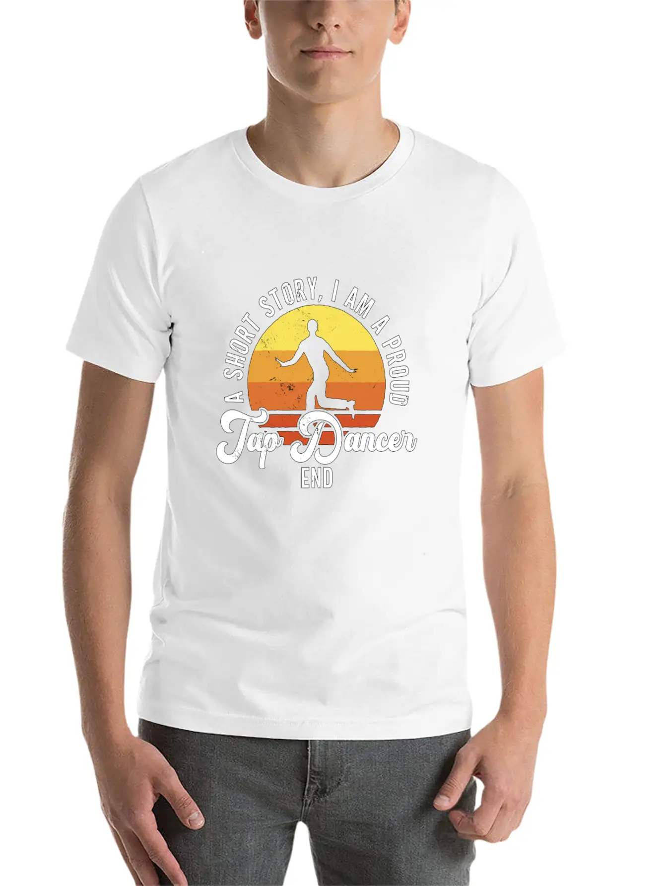 Tap Dancer A Short Story I Am Contemporary Dancer Unisex Casual T-Shirt – Clean Design For Daily Comfort