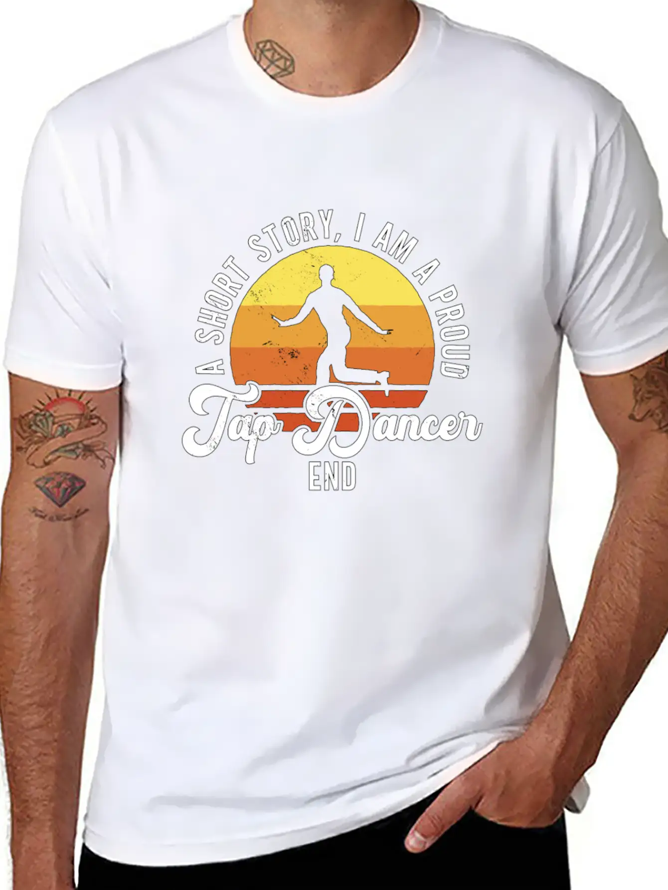 Tap Dancer A Short Story I Am Contemporary Dancer Unisex Casual T-Shirt – Clean Design For Daily Comfort