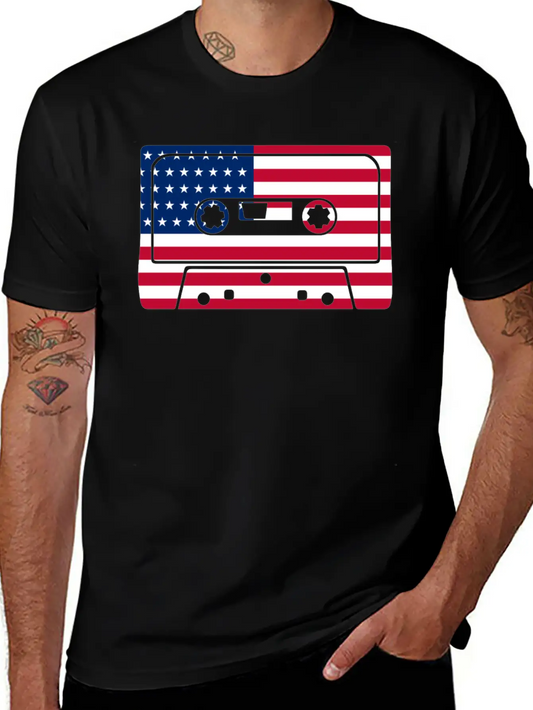 Tape Cassette Mixtape Unisex Casual T-Shirt – Clean Design For Daily Comfort