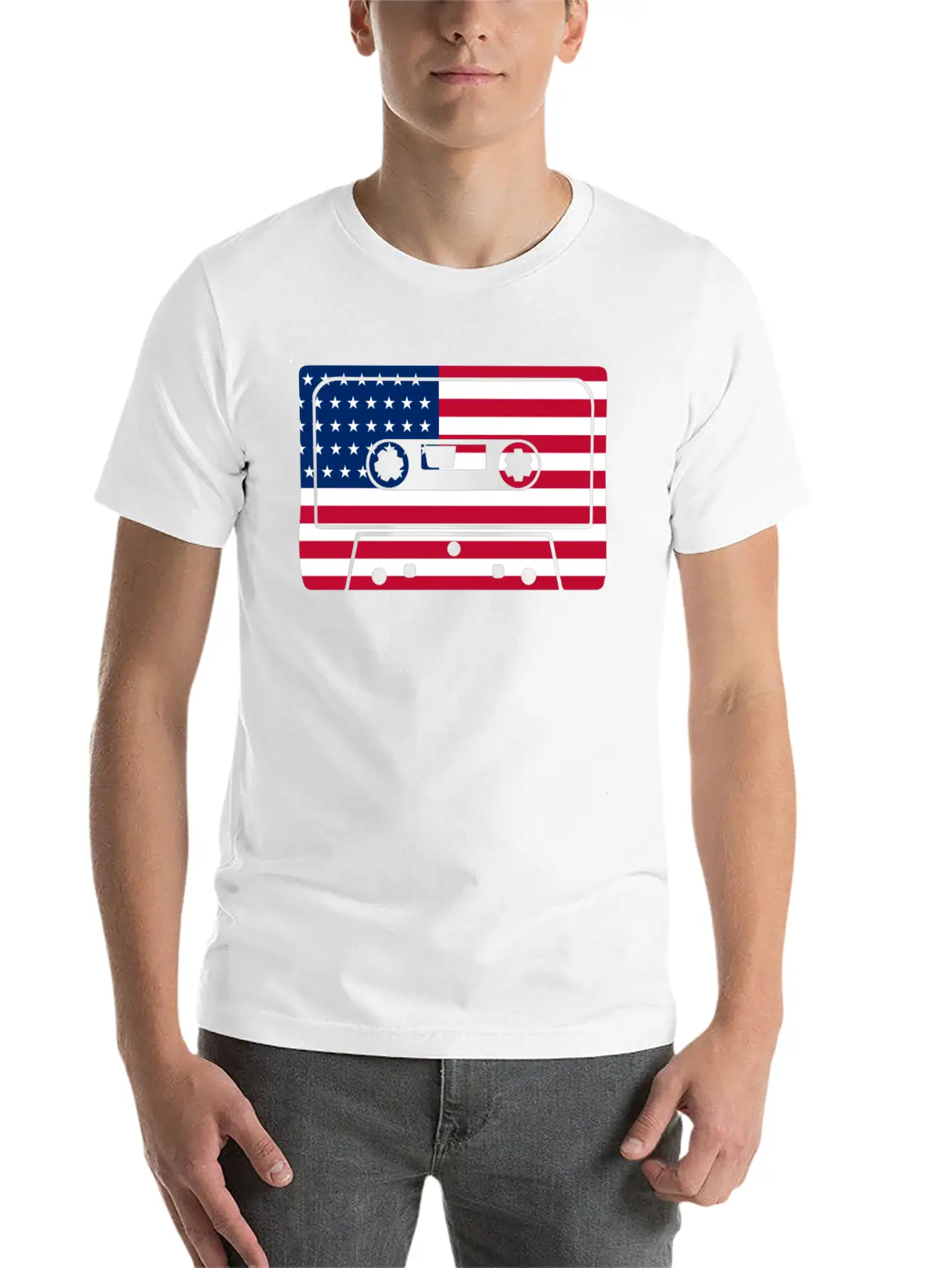 Tape Cassette Mixtape Unisex Casual T-Shirt – Clean Design For Daily Comfort
