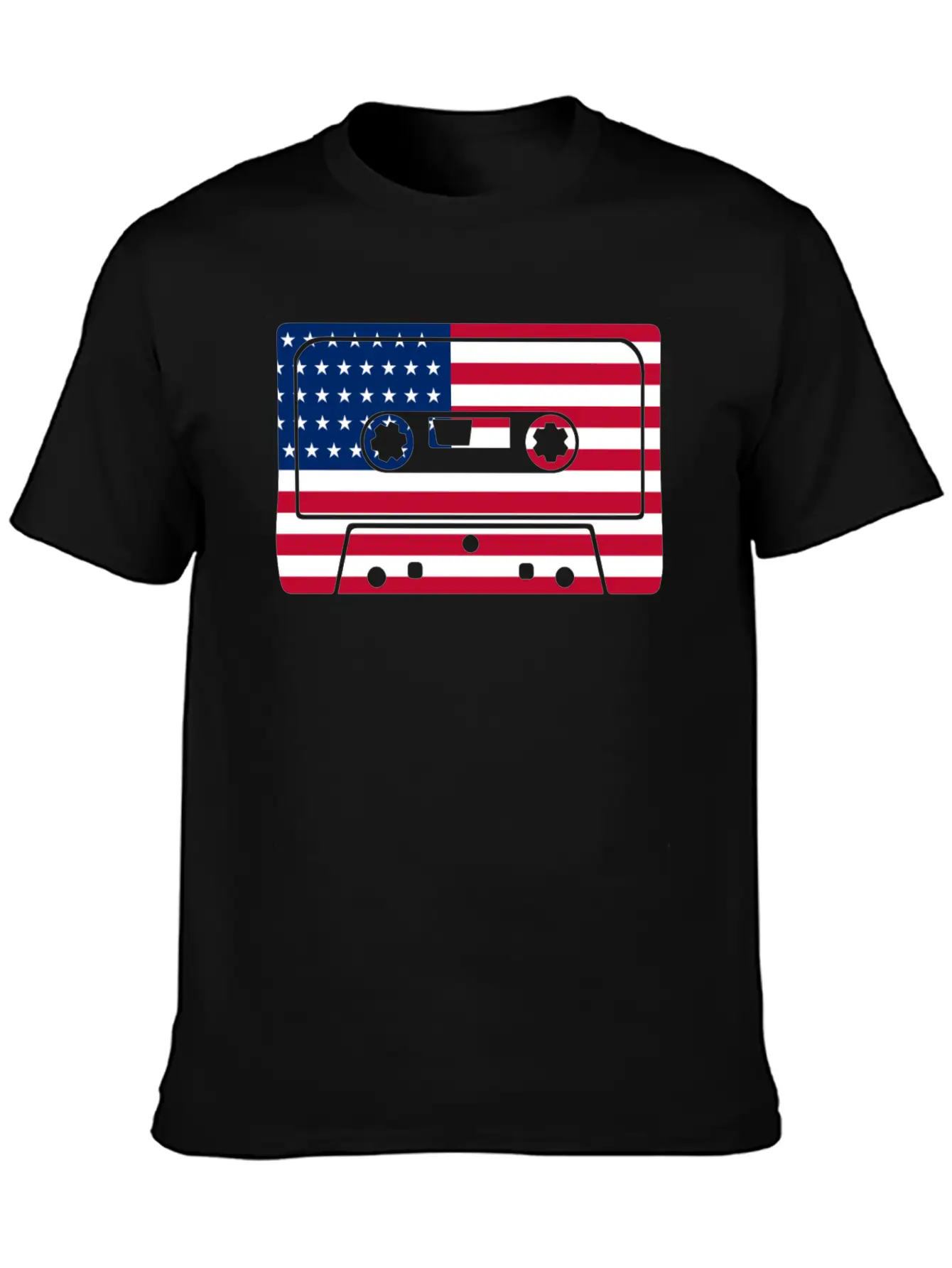Tape Cassette Mixtape Unisex Casual T-Shirt – Clean Design For Daily Comfort