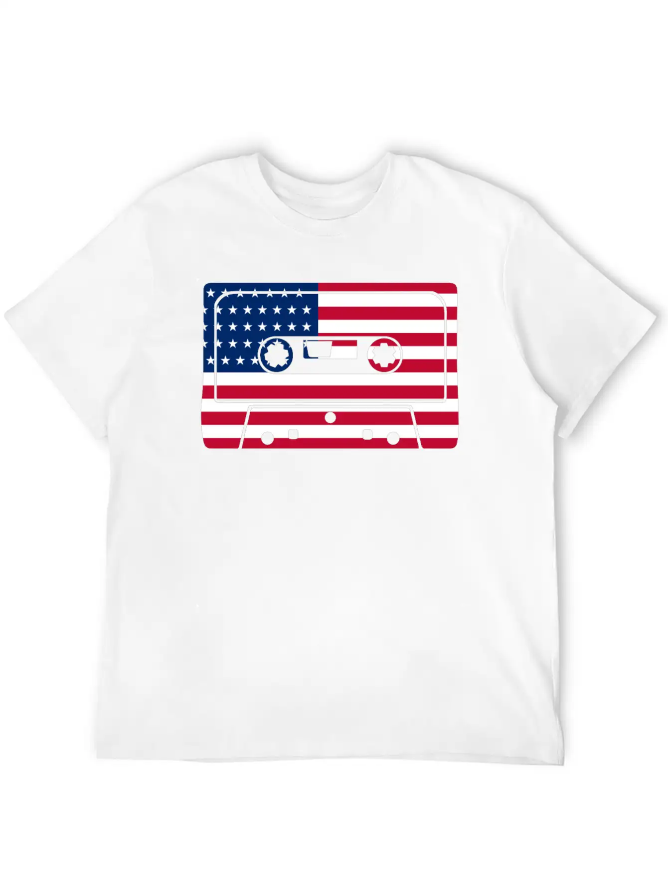 Tape Cassette Mixtape Unisex Casual T-Shirt – Clean Design For Daily Comfort