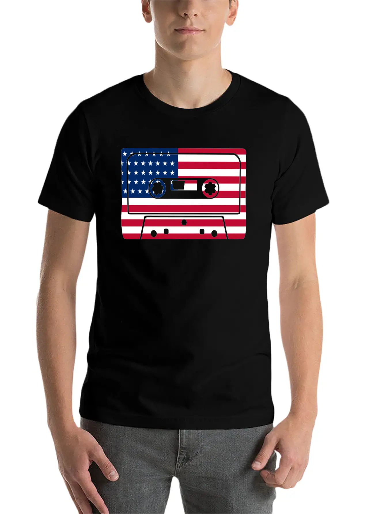 Tape Cassette Mixtape Unisex Casual T-Shirt – Clean Design For Daily Comfort
