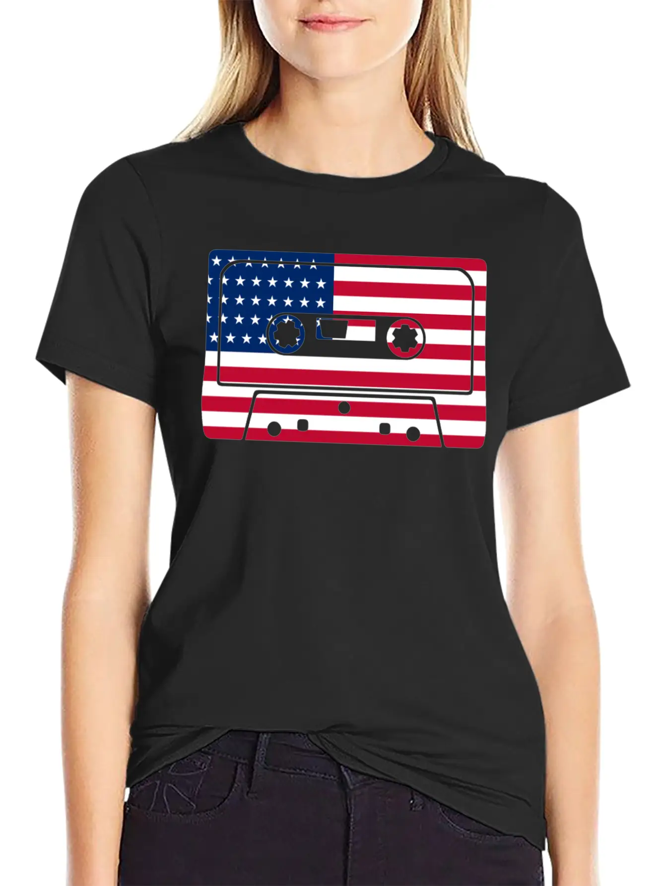 Tape Cassette Mixtape Unisex Casual T-Shirt – Clean Design For Daily Comfort