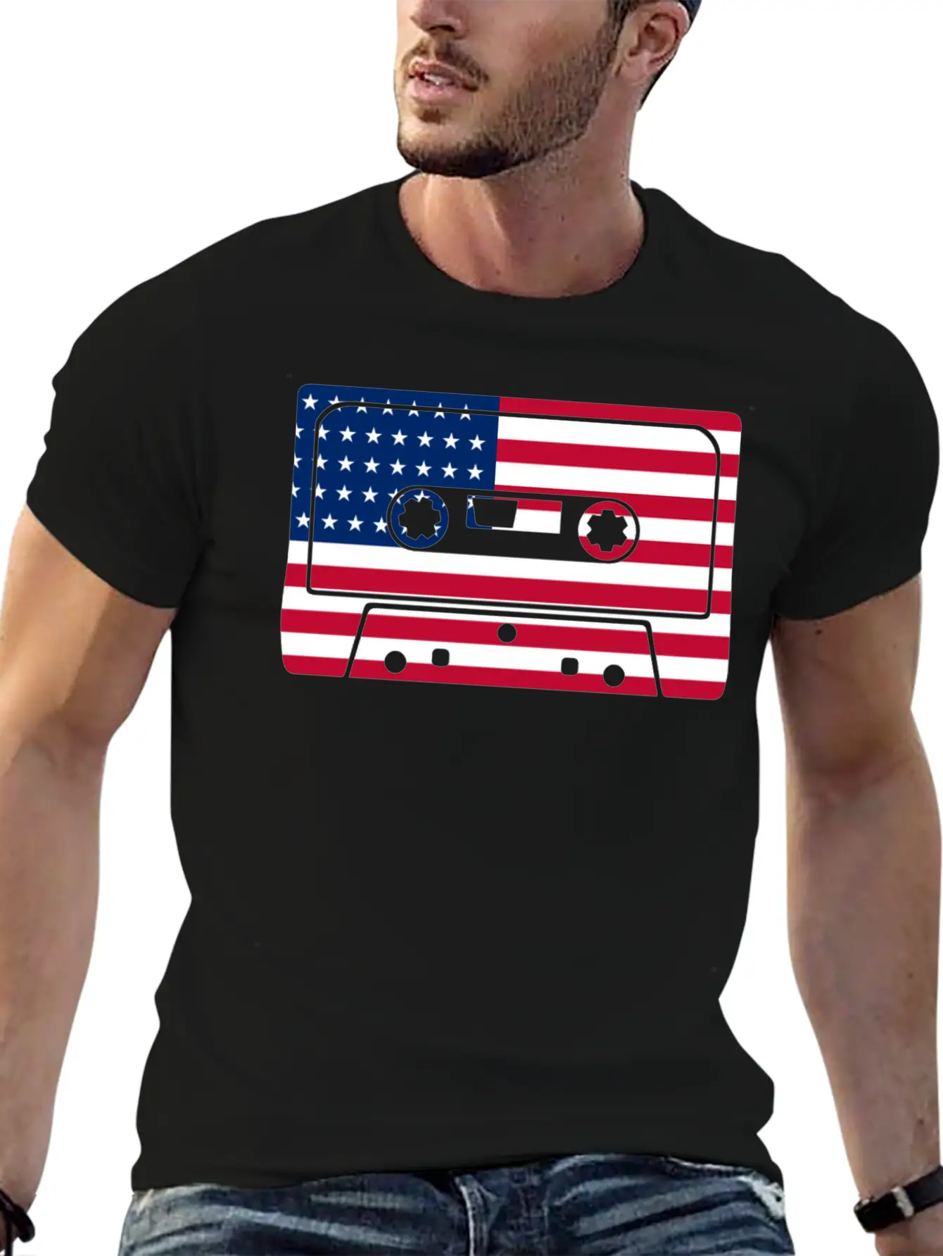 Tape Cassette Mixtape Unisex Casual T-Shirt – Clean Design For Daily Comfort