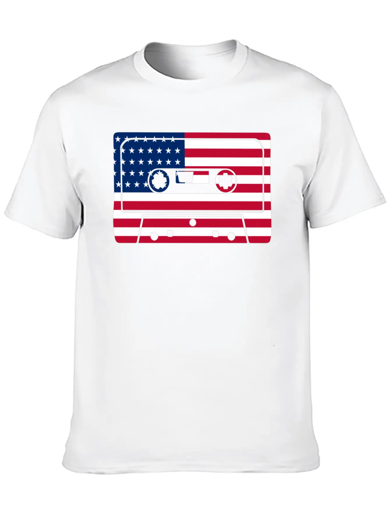 Tape Cassette Mixtape Unisex Casual T-Shirt – Clean Design For Daily Comfort