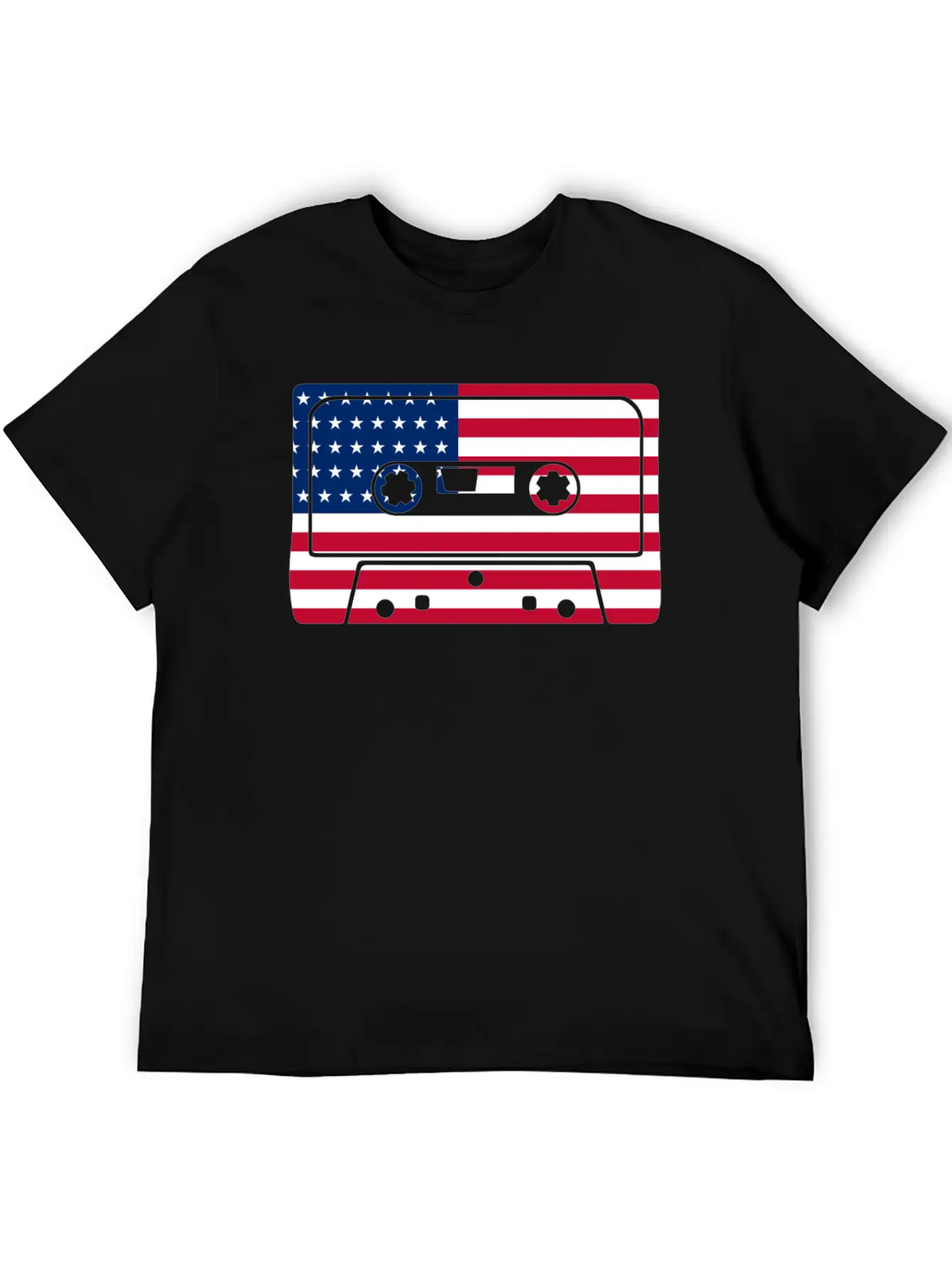 Tape Cassette Mixtape Unisex Casual T-Shirt – Clean Design For Daily Comfort