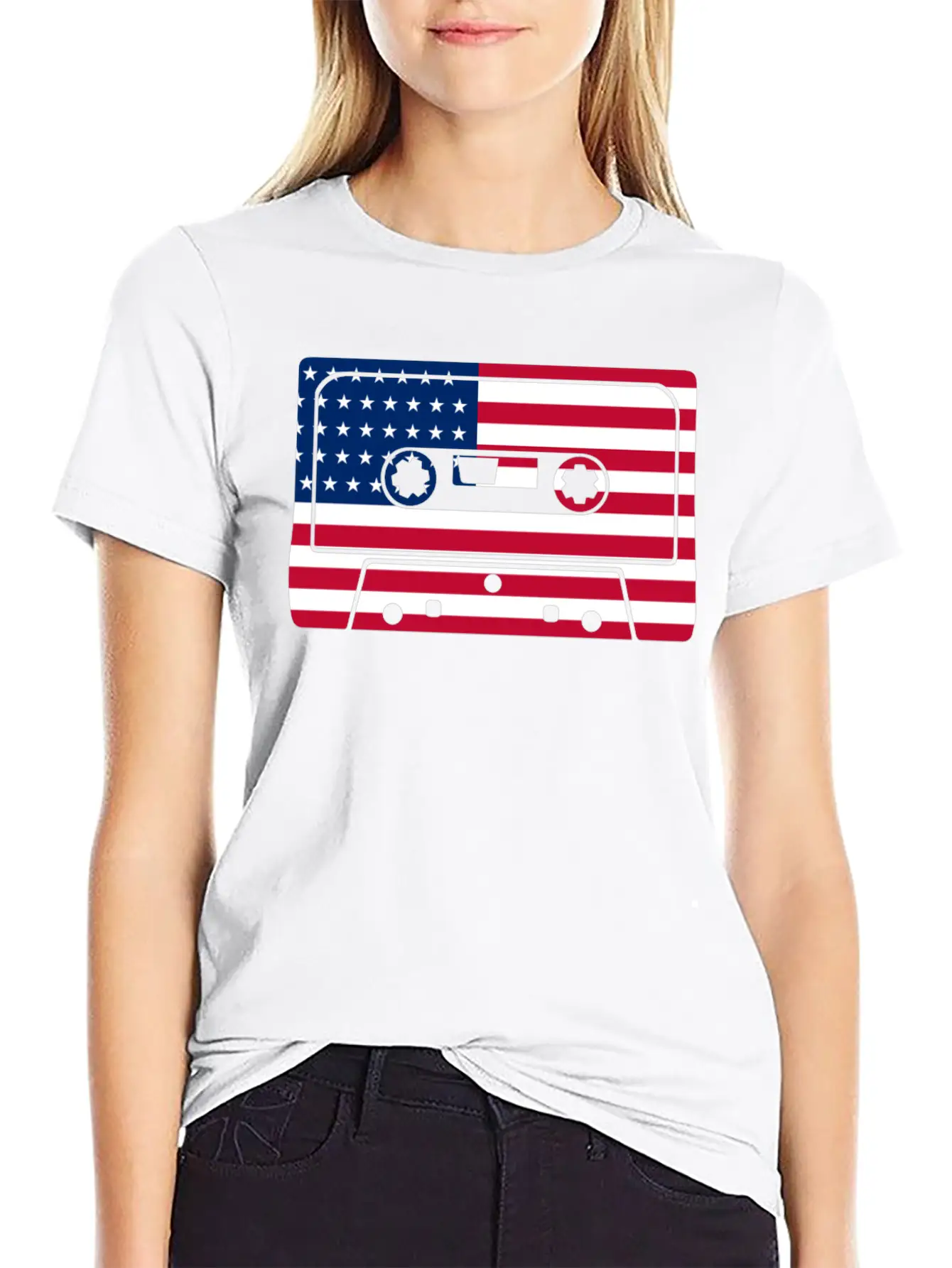 Tape Cassette Mixtape Unisex Casual T-Shirt – Clean Design For Daily Comfort