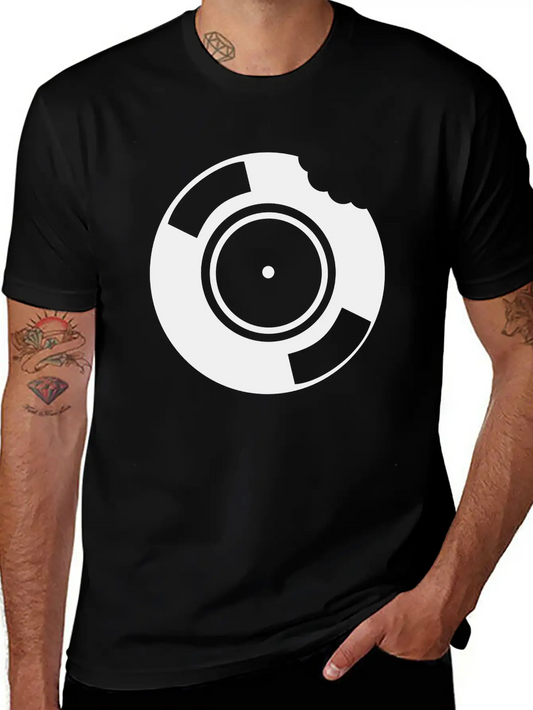 Tasty Vinyl DJ Lightweight Cotton T-Shirt – Daily Comfort Graphic Shirt
