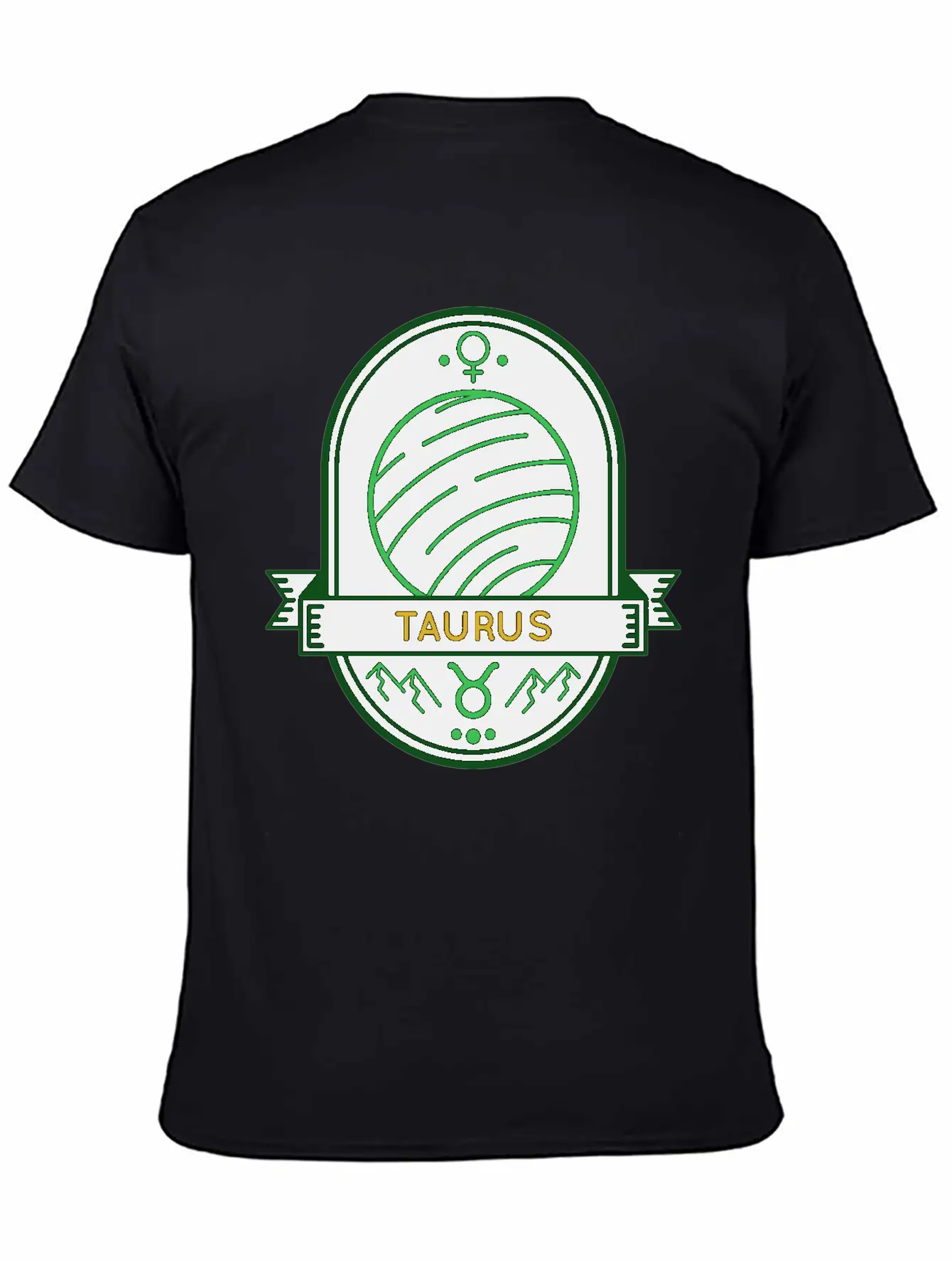 Taurus Planet Earth Unisex Casual T-Shirt – Clean Design For Daily Comfort