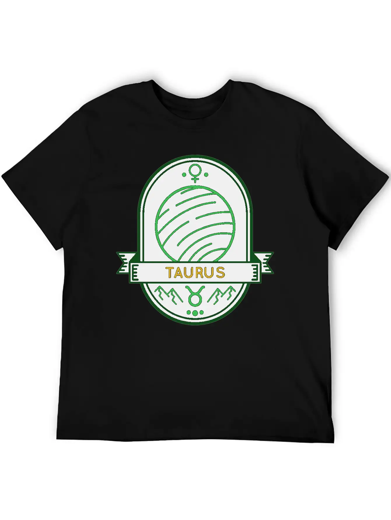 Taurus Planet Earth Unisex Casual T-Shirt – Clean Design For Daily Comfort