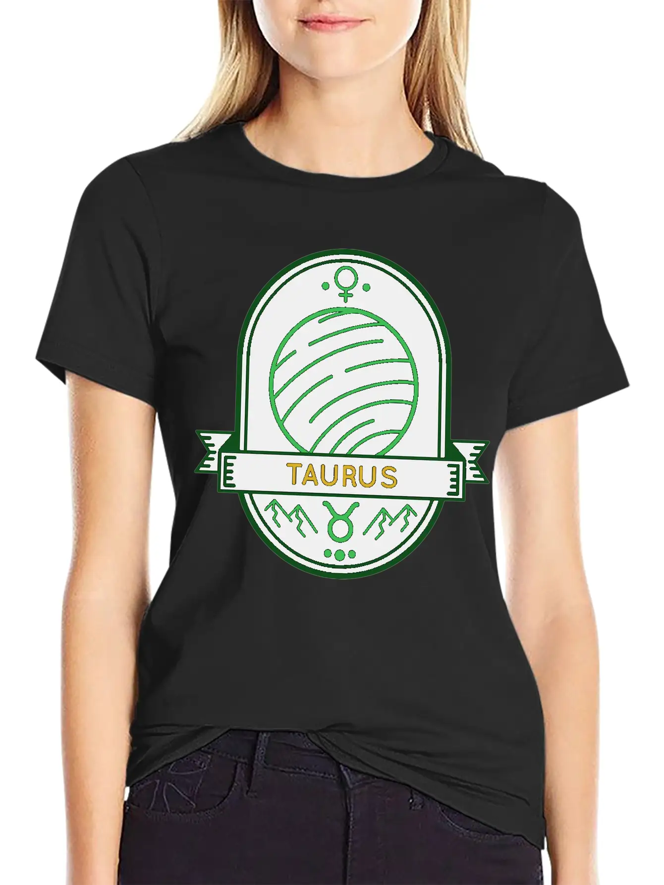 Taurus Planet Earth Unisex Casual T-Shirt – Clean Design For Daily Comfort