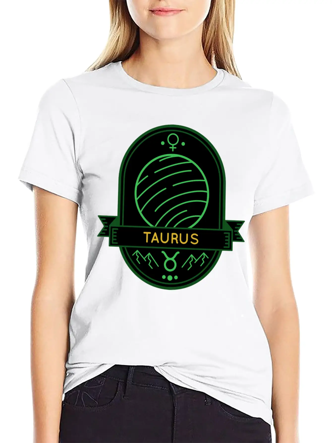 Taurus Planet Earth Unisex Casual T-Shirt – Clean Design For Daily Comfort