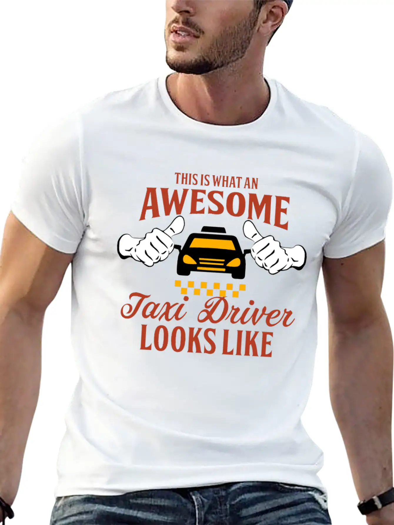 Taxi Driver - This Is What An Awesome Taxi Driver Classic Fit Graphic Tee For Daily Comfort – Unisex Cotton Shirt