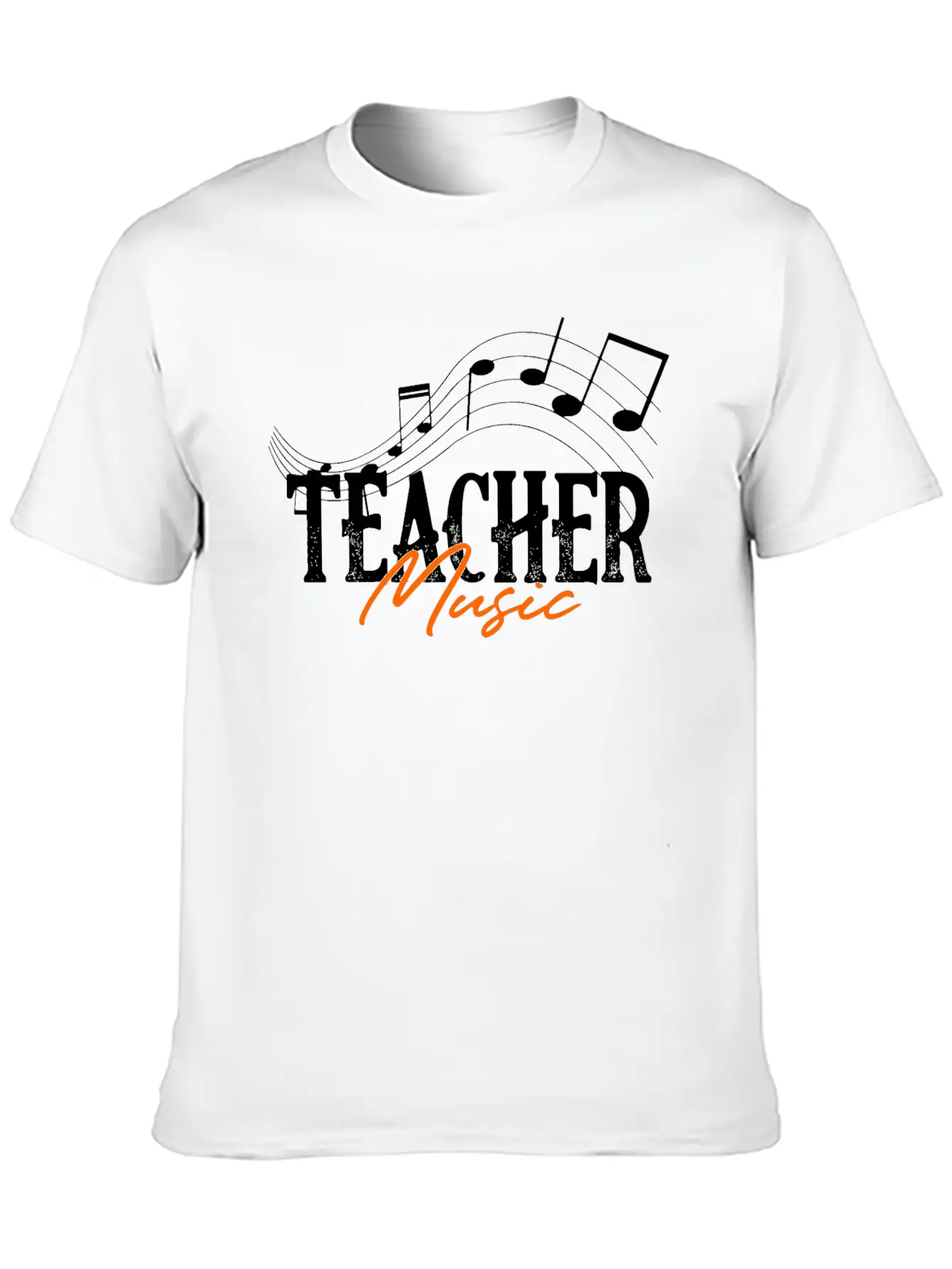 Teacher Music Modern Fit Casual T-Shirt ��� Clean And Versatile Design