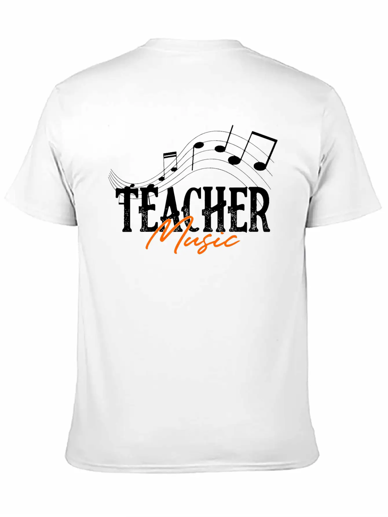 Teacher Music Modern Fit Casual T-Shirt ��� Clean And Versatile Design