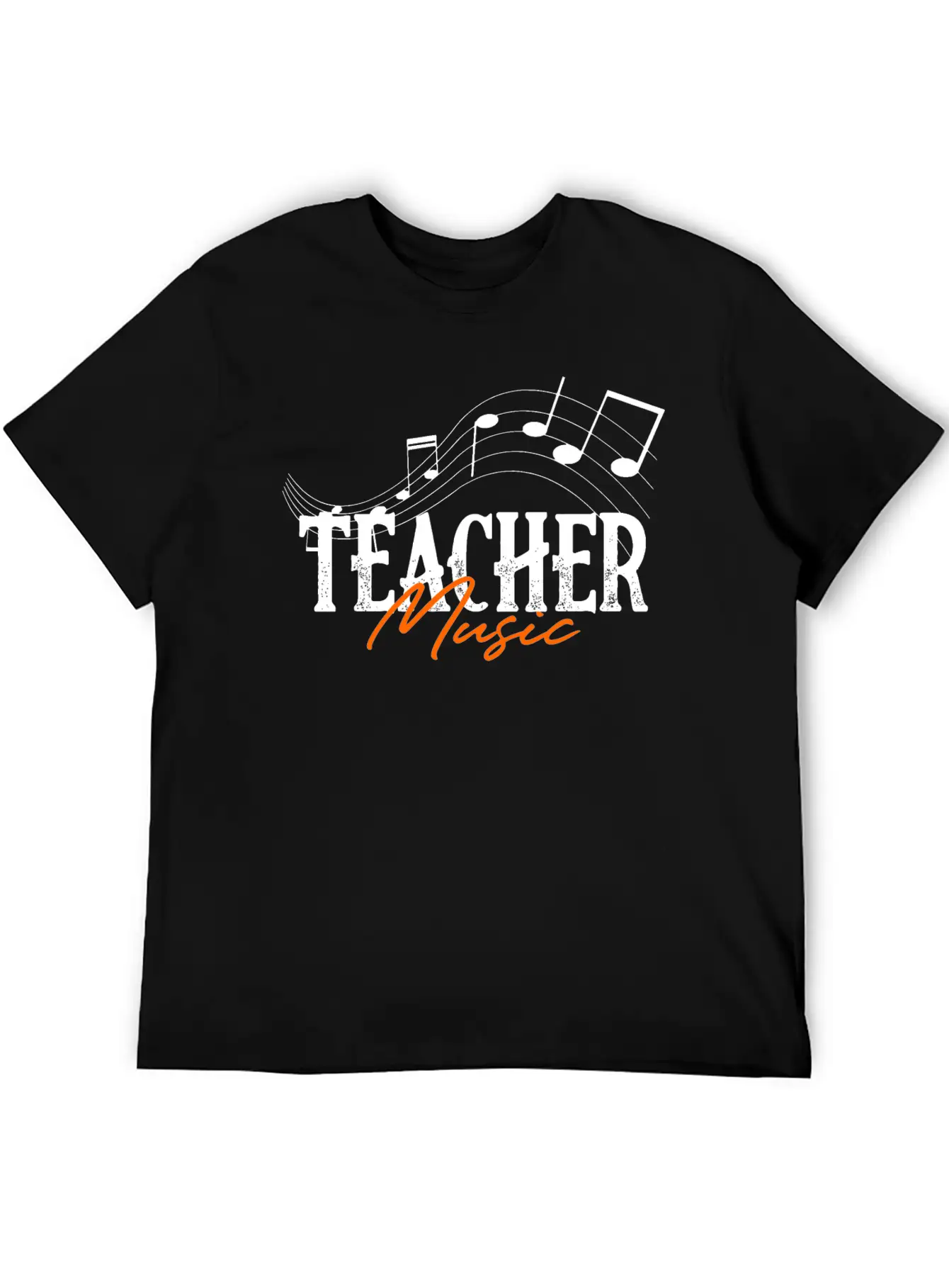 Teacher Music Modern Fit Casual T-Shirt ��� Clean And Versatile Design