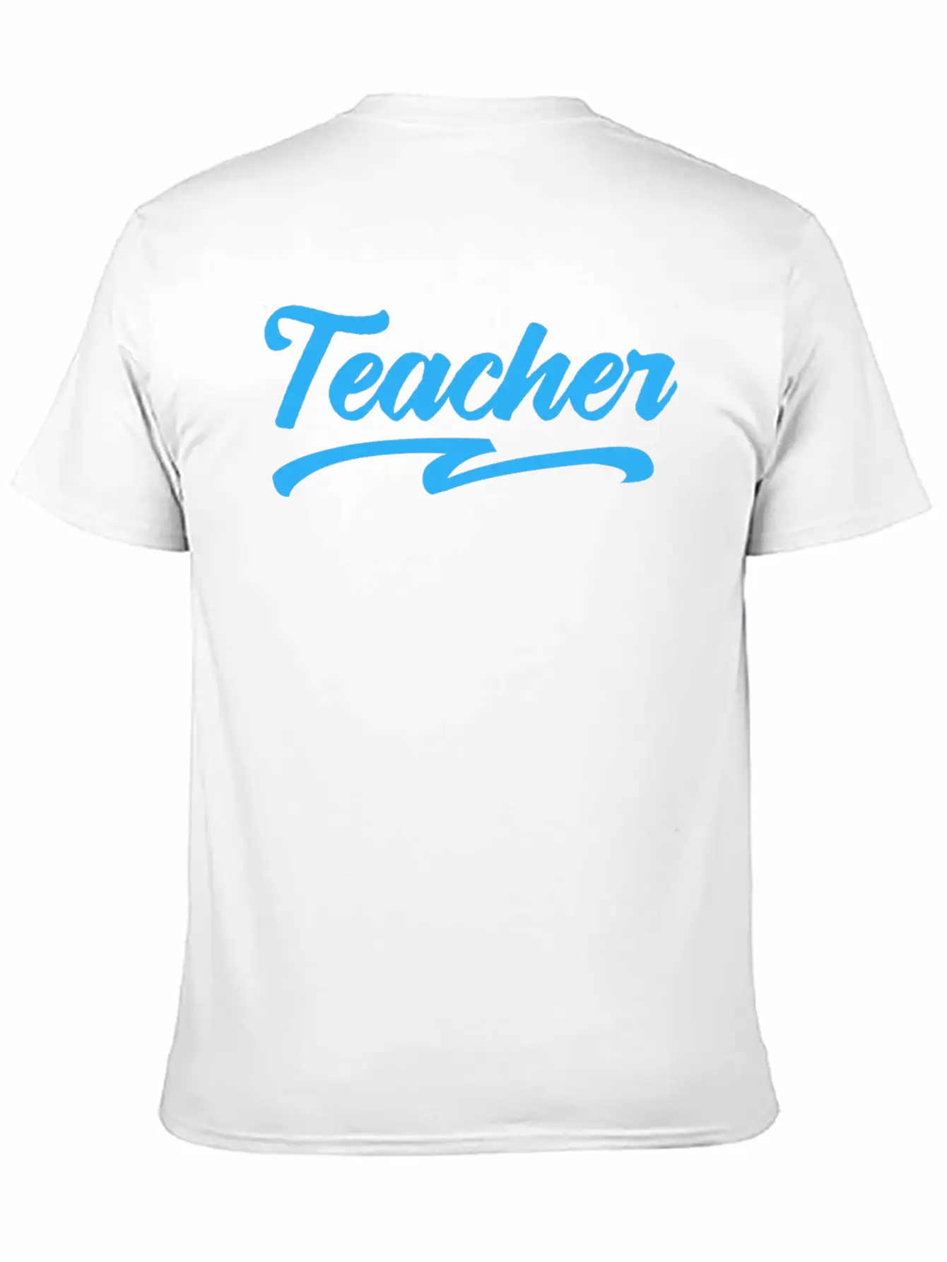 Teacher Typography Text Unisex Casual T-Shirt – Clean Design For Daily Comfort