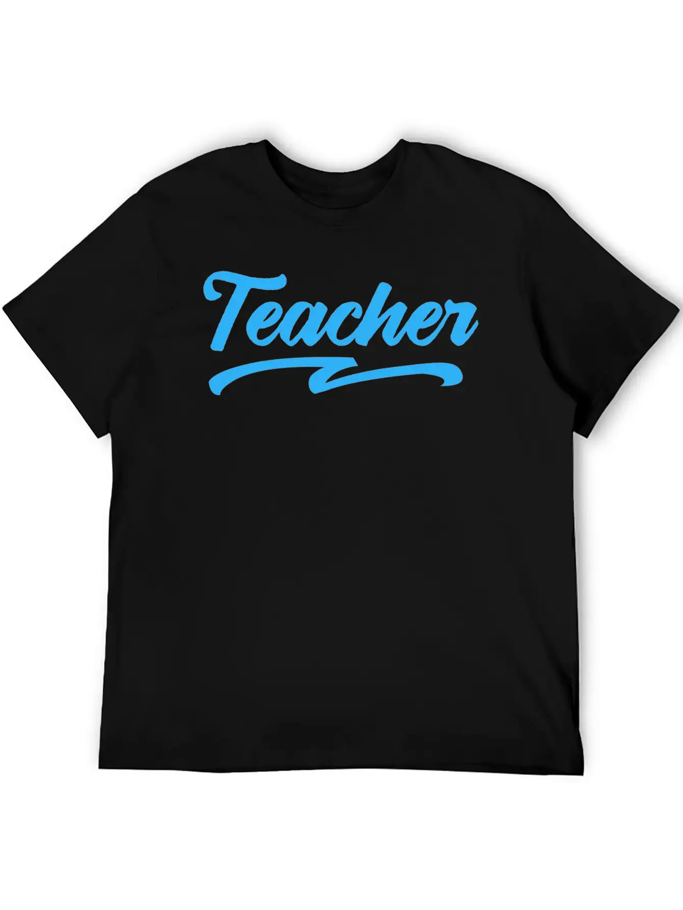 Teacher Typography Text Unisex Casual T-Shirt – Clean Design For Daily Comfort