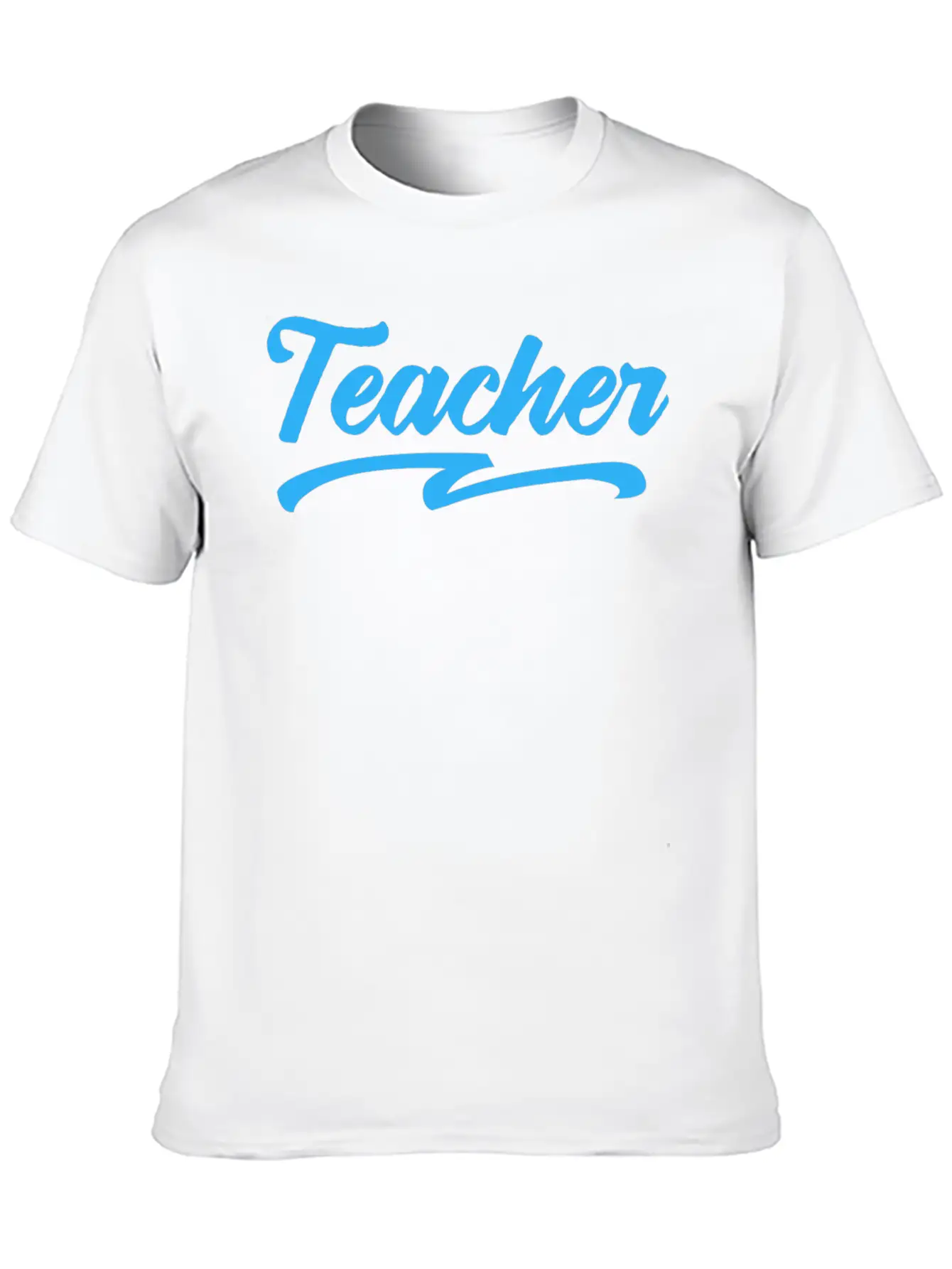 Teacher Typography Text Unisex Casual T-Shirt – Clean Design For Daily Comfort