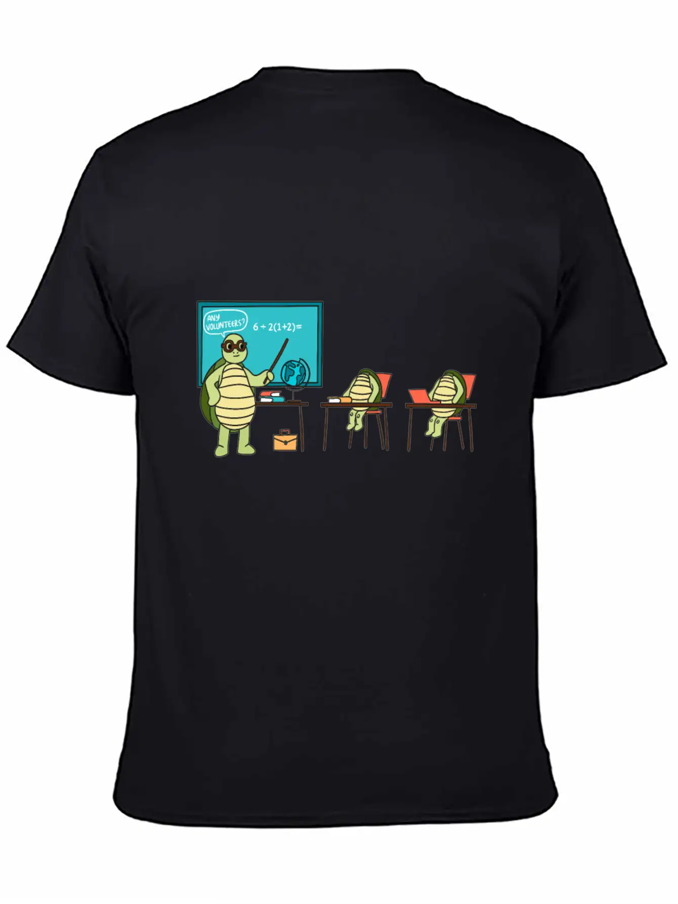 Teaching Turtle Essential Cotton Tee For Daily Outfits – Unisex Style