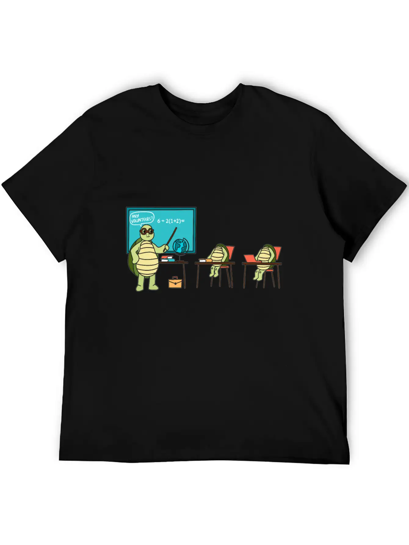 Teaching Turtle Essential Cotton Tee For Daily Outfits – Unisex Style