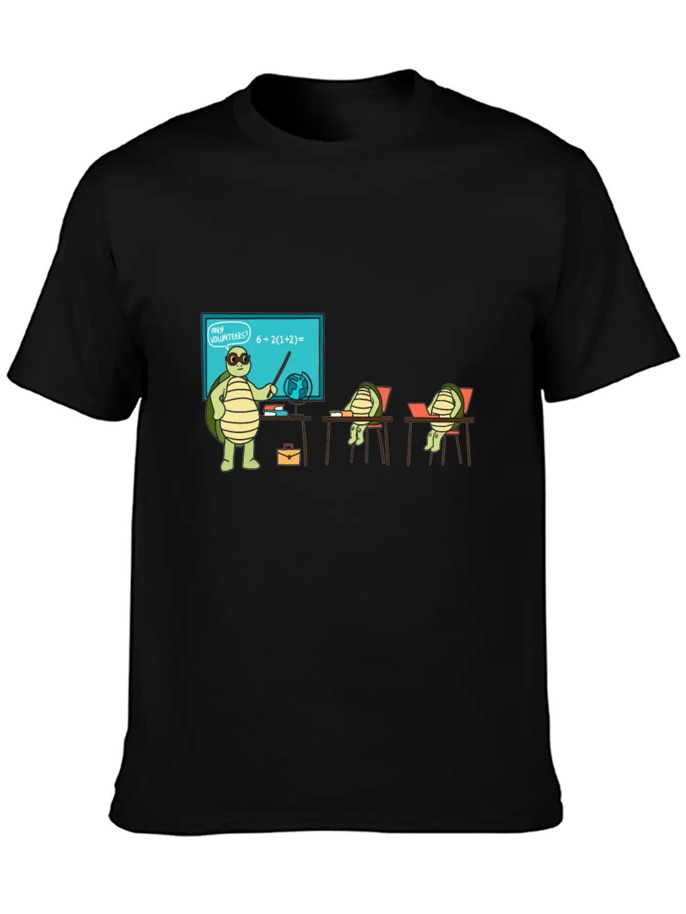 Teaching Turtle Essential Cotton Tee For Daily Outfits – Unisex Style
