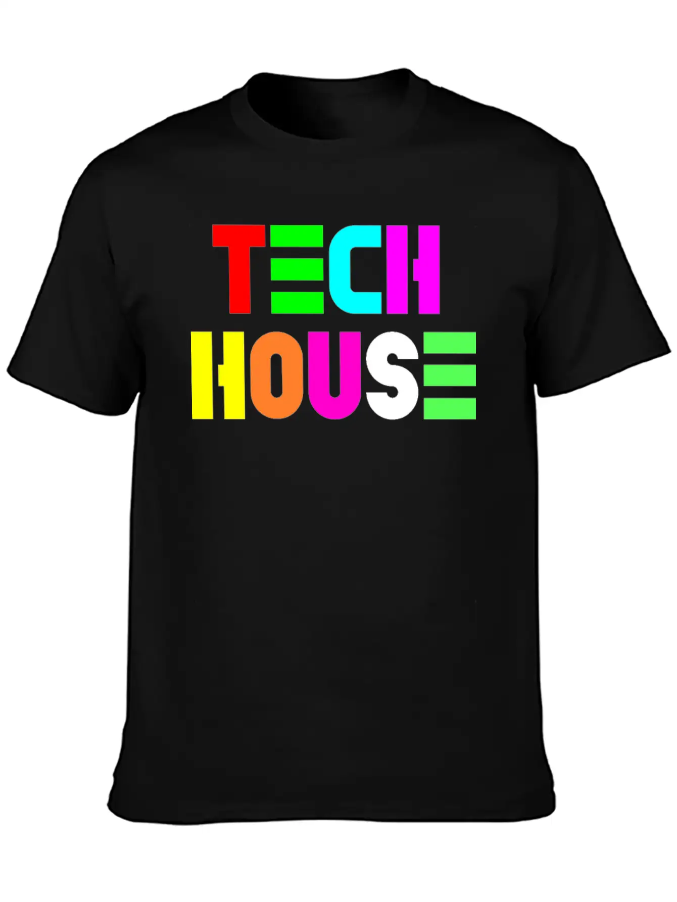 Tech House Modern Fit Casual T-Shirt – Clean And Versatile Design
