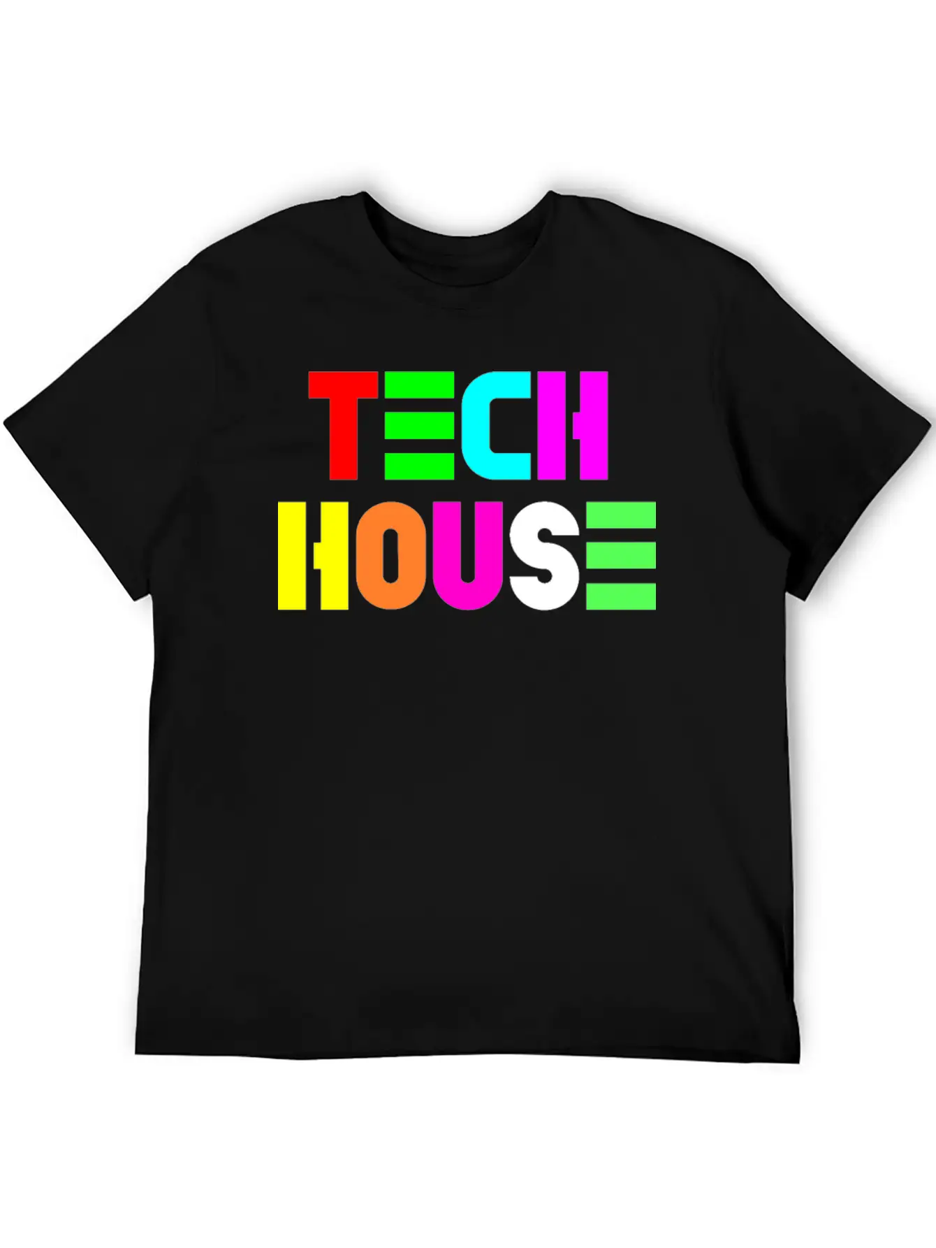 Tech House Modern Fit Casual T-Shirt – Clean And Versatile Design